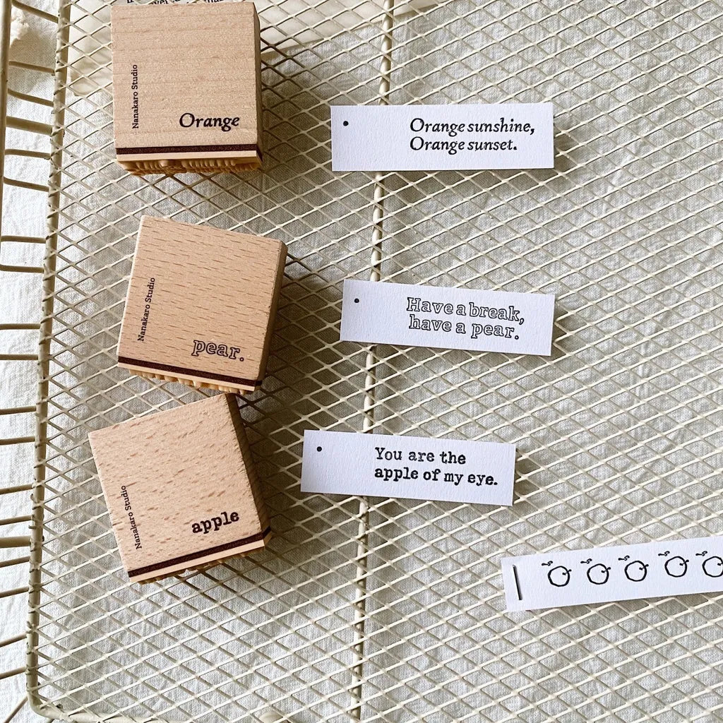 Mr. Eggplants Stamp Set - Hello, Fruit.
