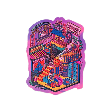 Frontier - CREATORS CIRCUS Sticker - Kyoko Nakamura