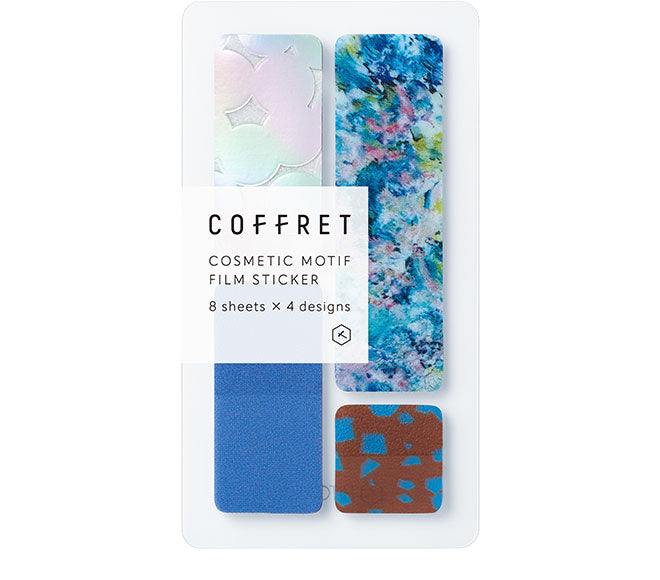 Hitotoki Coffret Cosmetic Motif Film Sticker - Bar