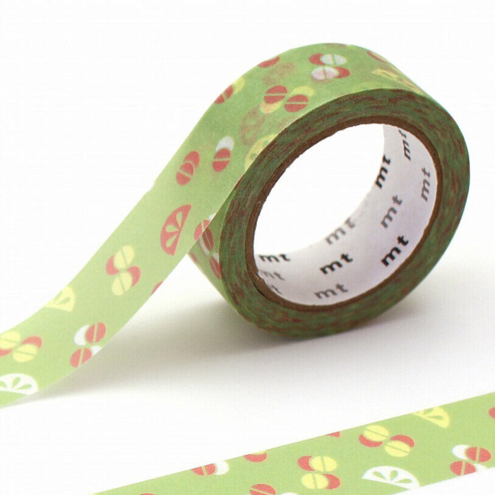 mt Washi Tape - retro design kamon