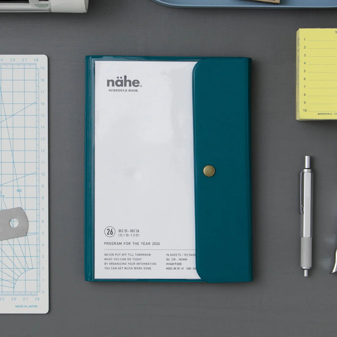 Hightide Weekly Planner Nähe - 2026 - B6 Free