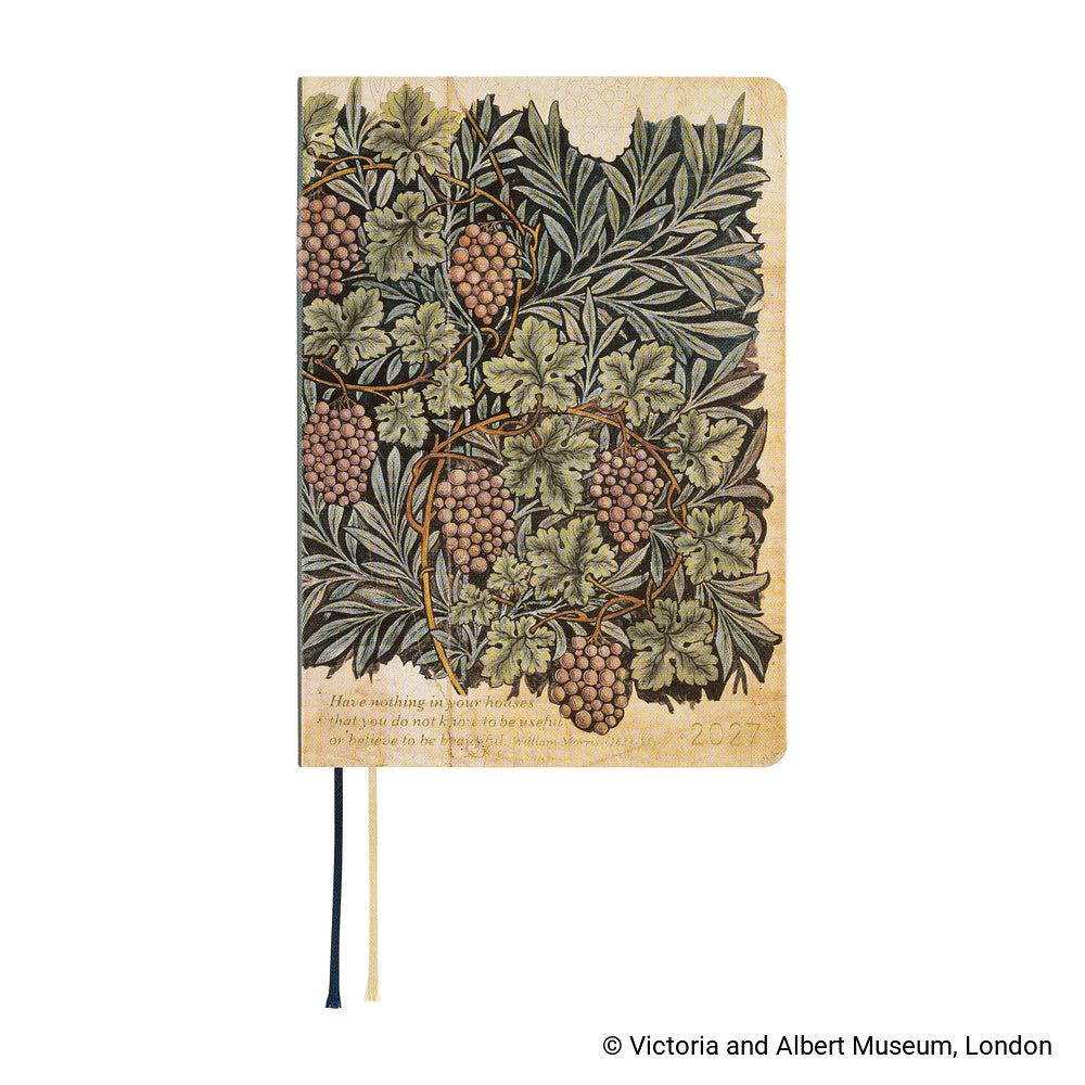 Hobonichi Techo HON 2027 - A5 - V&A Series: Vine - English
