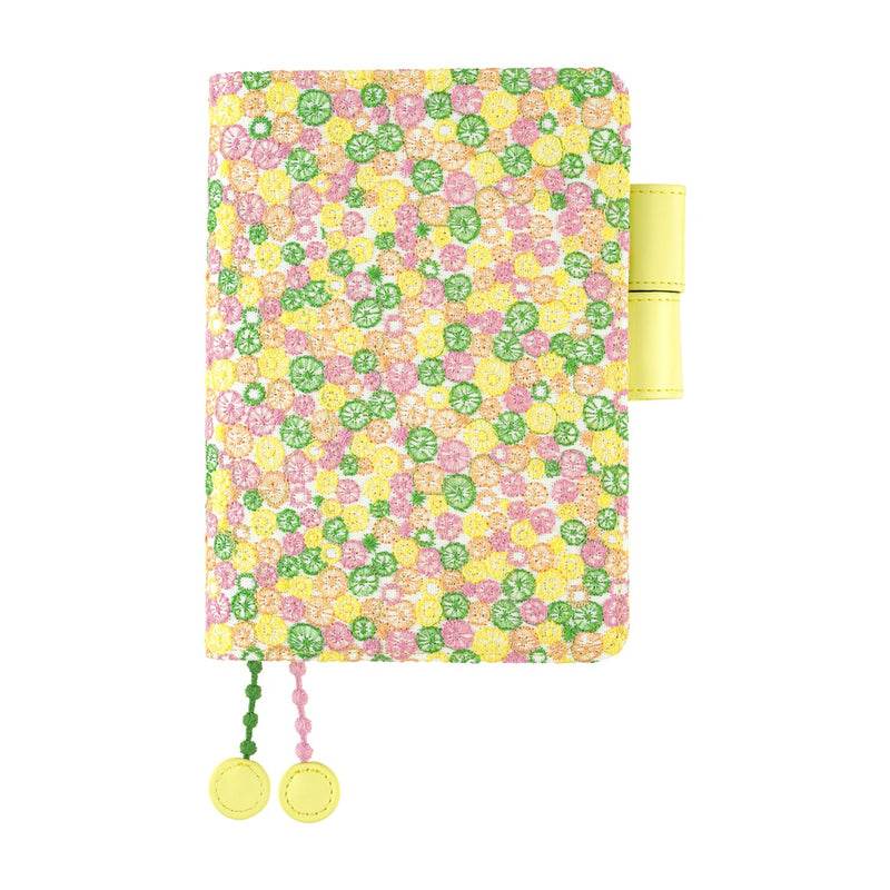 Hobonichi Original Book & Cover 2026 - minä perhonen: skyful (Yellow) - April Start - A6