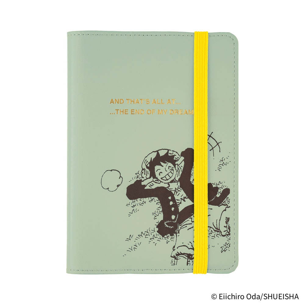 Hobonichi Original Cover 2026 - ONE PIECE magazine: End of Luffy’s Dream (Mint Green) - A6 - English