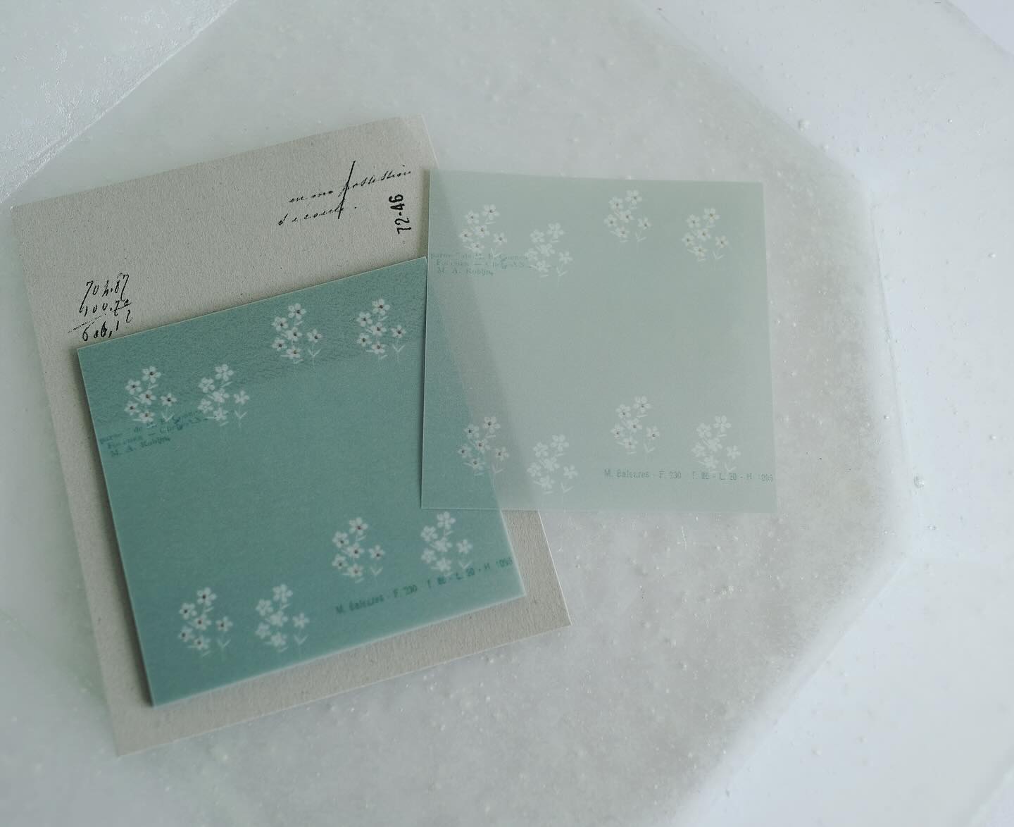 Yohaku Tracing Sticky Notes - Harunooka
