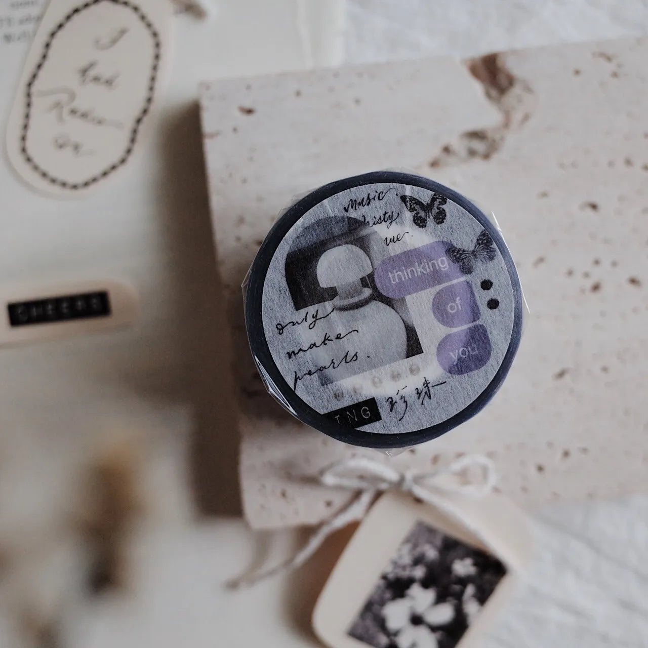 Mr. Eggplants Matte PET Tape - Pearls