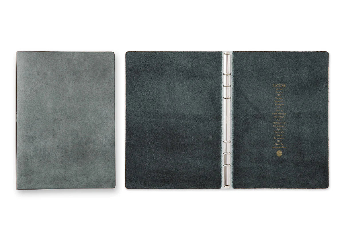 PLOTTER - Shiranami Leather Binder - A5 Size - US Exclusive