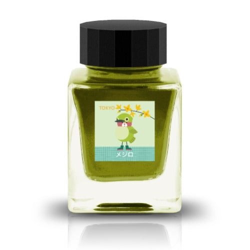 Tono & Lims Ink Bottle - Tokyo Special 2023 - メジロ - Warbling white-eye - 30ml