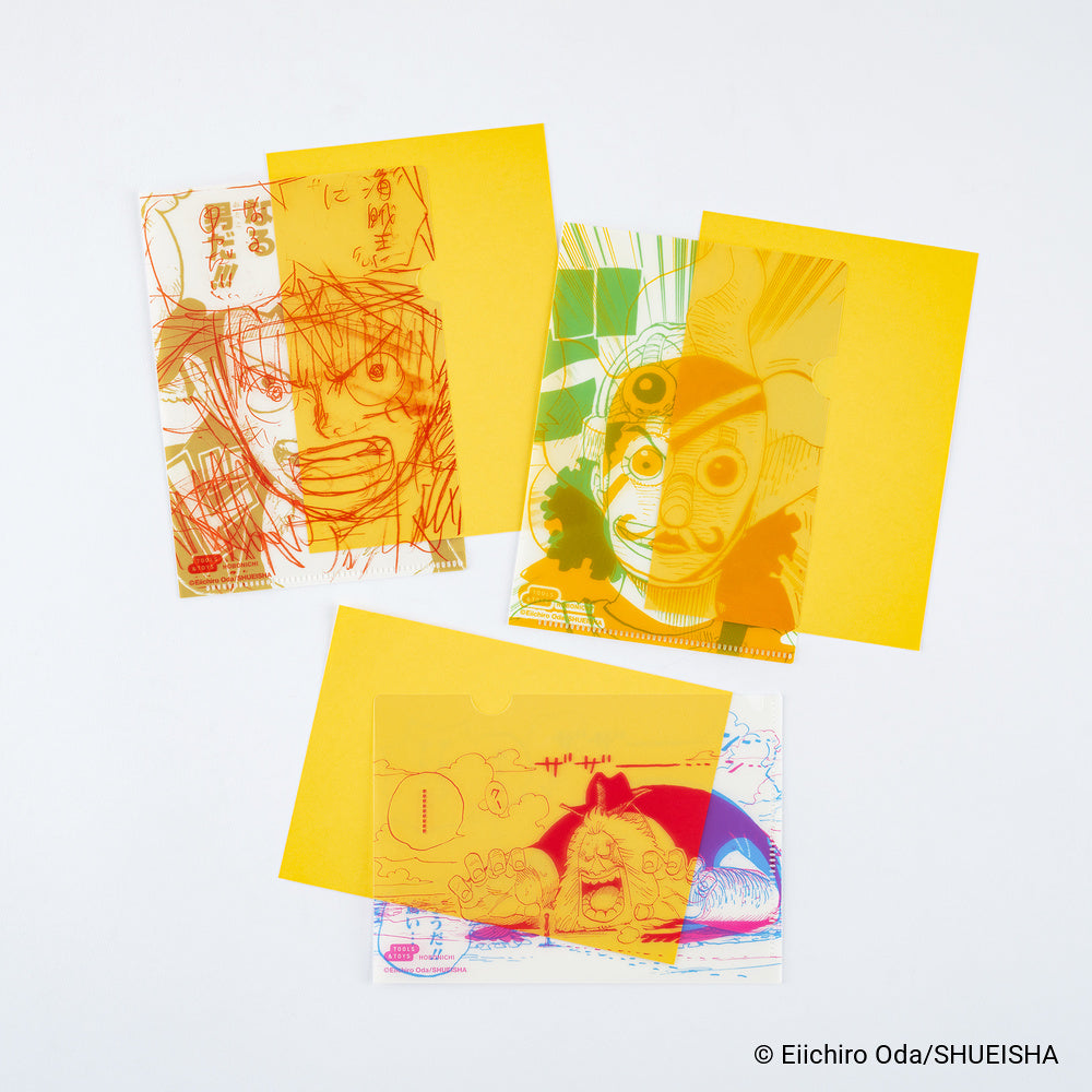 Hobonichi 2027 ONE PIECE Magazine Clear Folder Set - A6 (Orders Start Oct 1st)