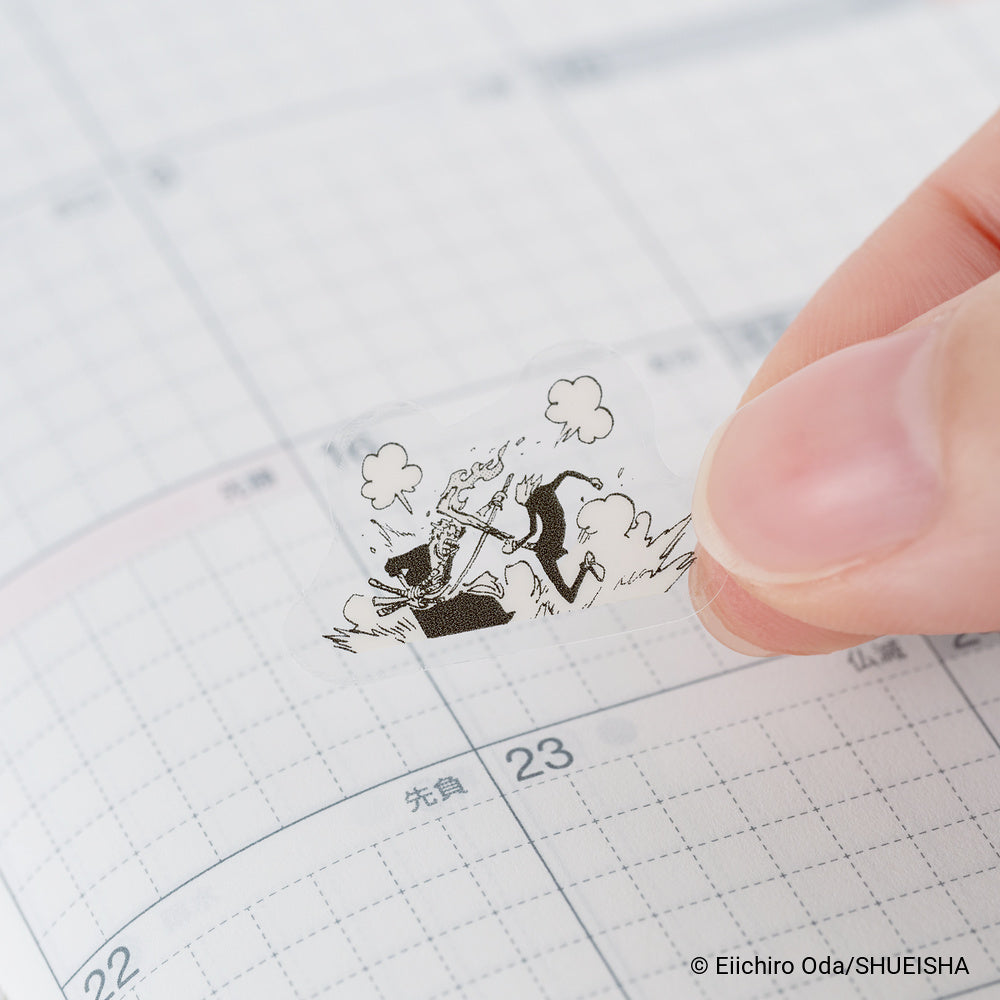 Hobonichi 2027 ONE PIECE Magazine: Sticker Set (Daily / SUPER!!!) (Orders Start Oct 1st)