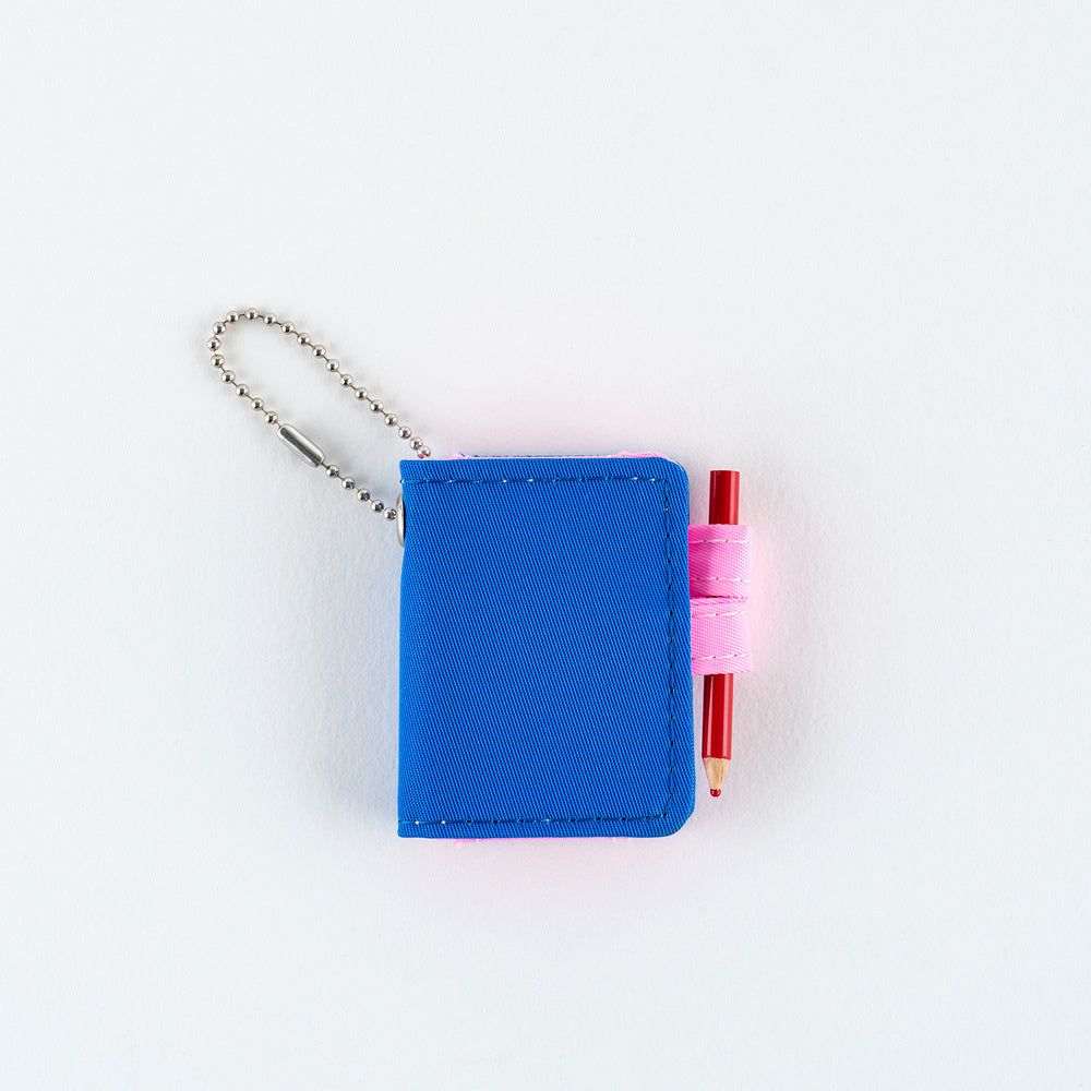 Hobonichi 2027 Techo Mini Keychain - Blue x Pink