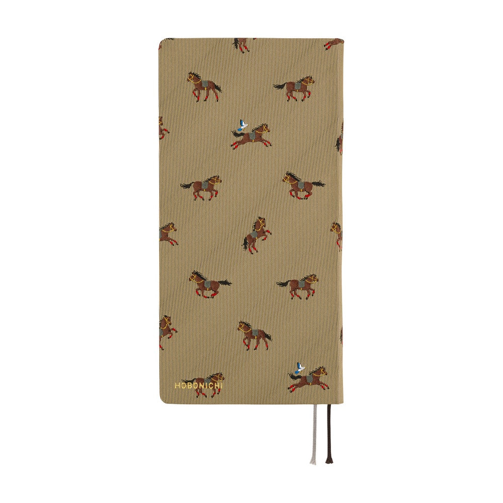 Hobonichi Techo Weeks Mega 2026 - Bow & Tie: Galloping Horses