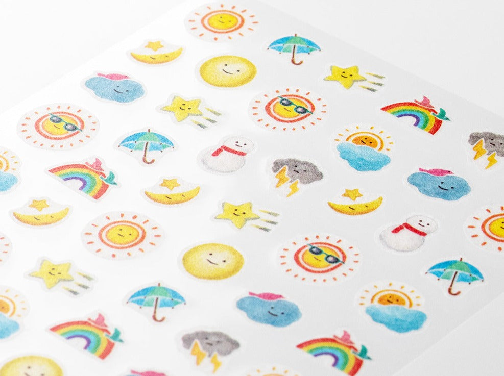 Midori Planner Sticker - Weather