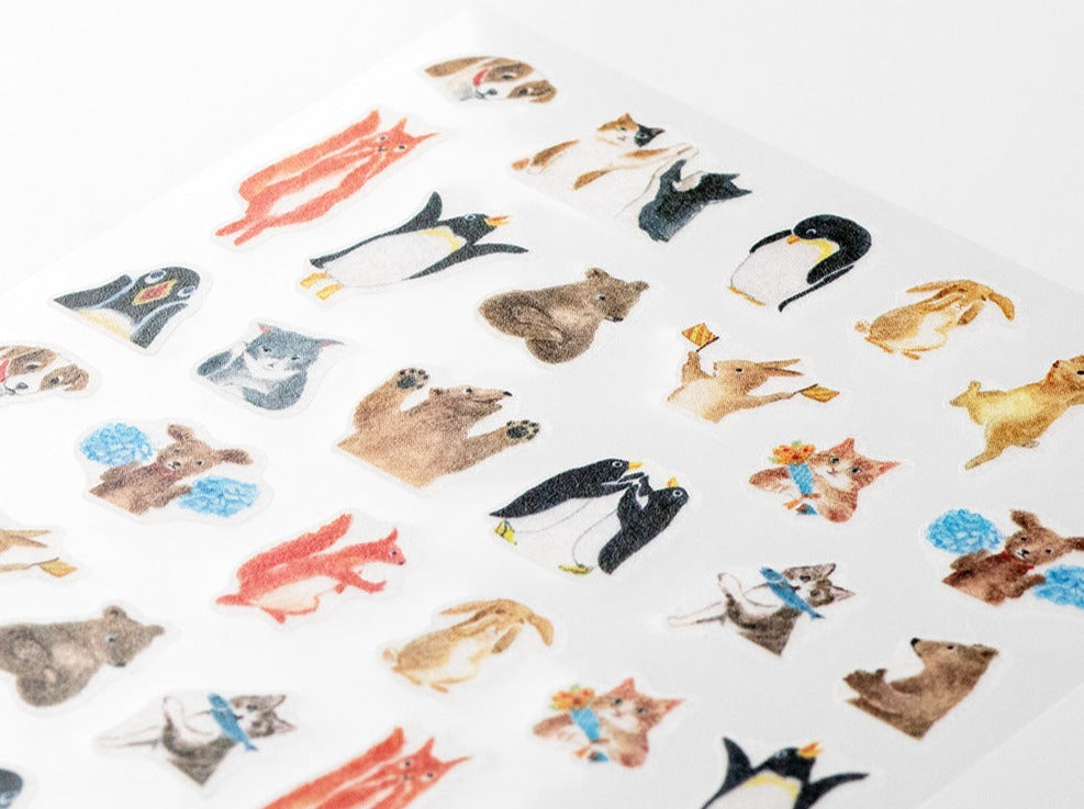 Midori Planner Sticker - Animal Feelings