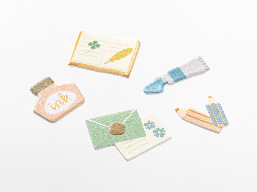 Paper Craft Museum Decoration Sticker - Stationery