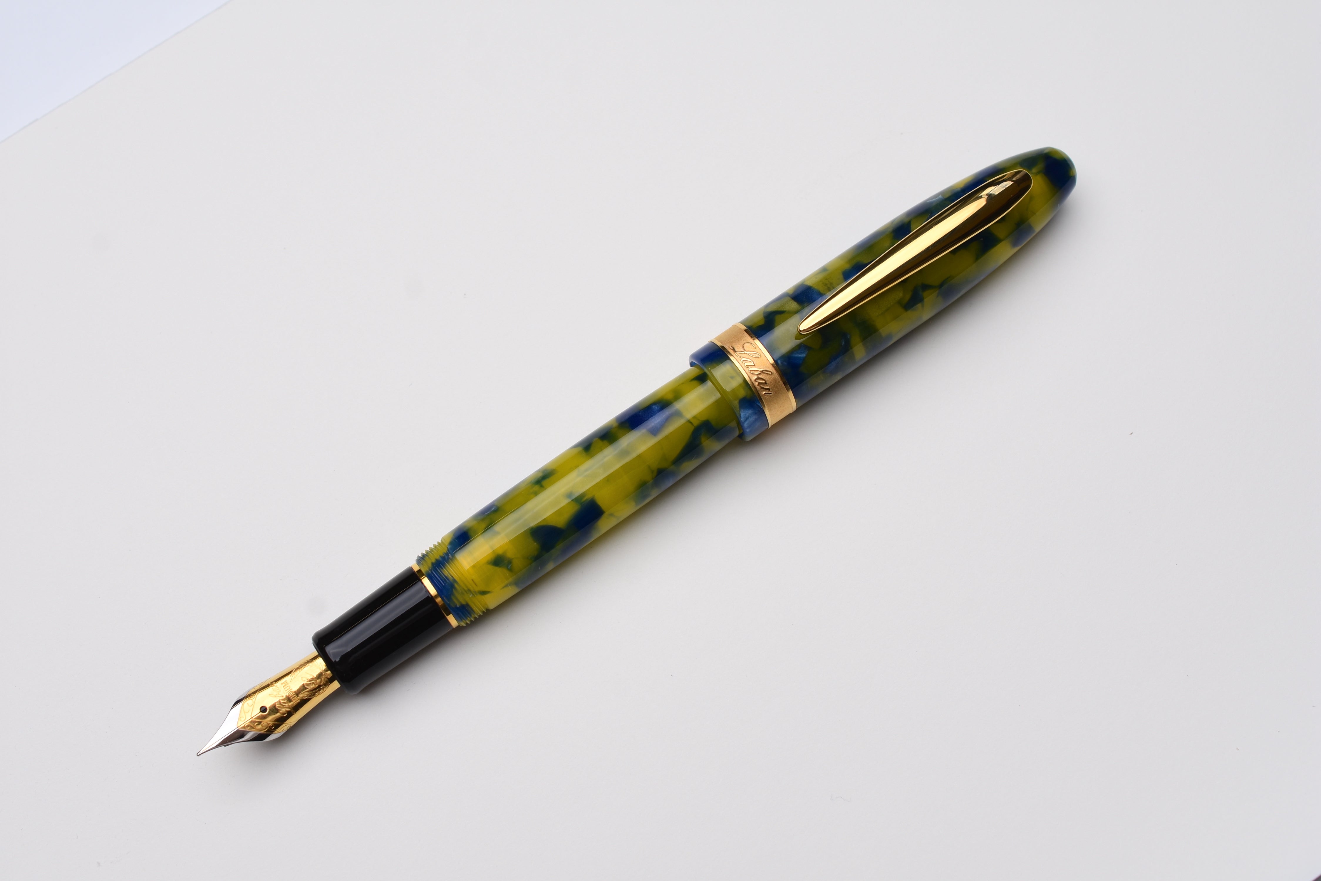 Laban Taroko Fountain Pen - Lake Reflection
