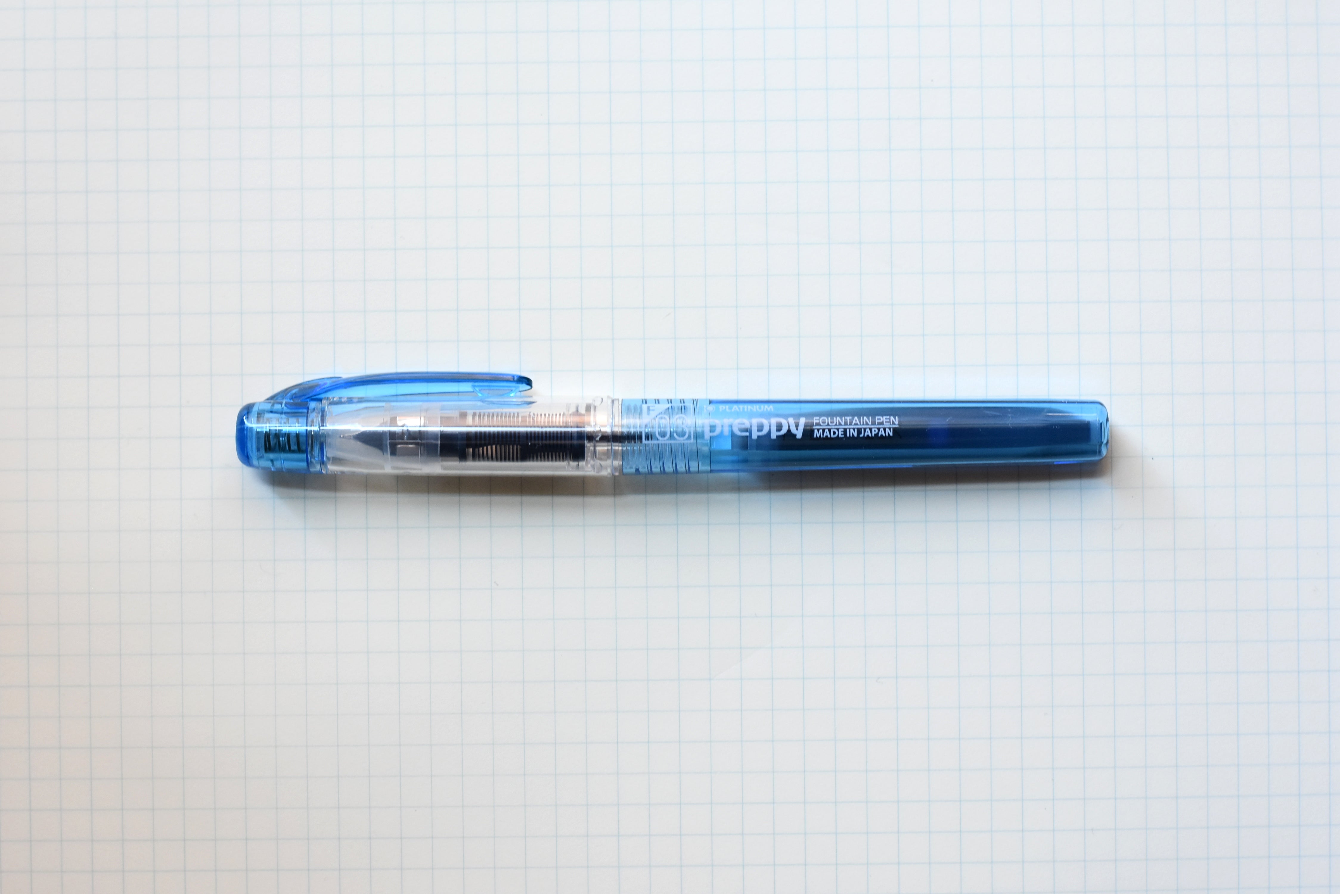 Platinum Preppy Fountain Pen - Blue Black