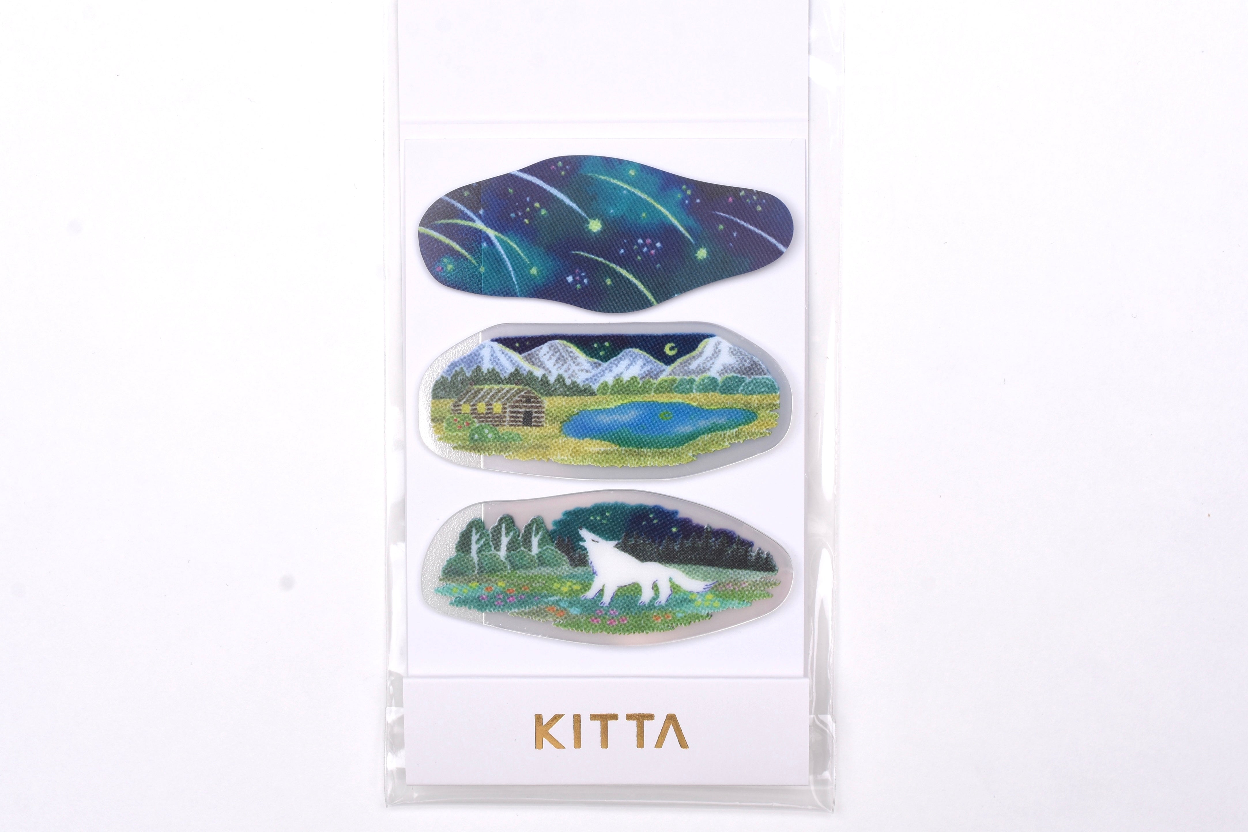 Kitta Portable Washi Tape - Clear - Night Sky