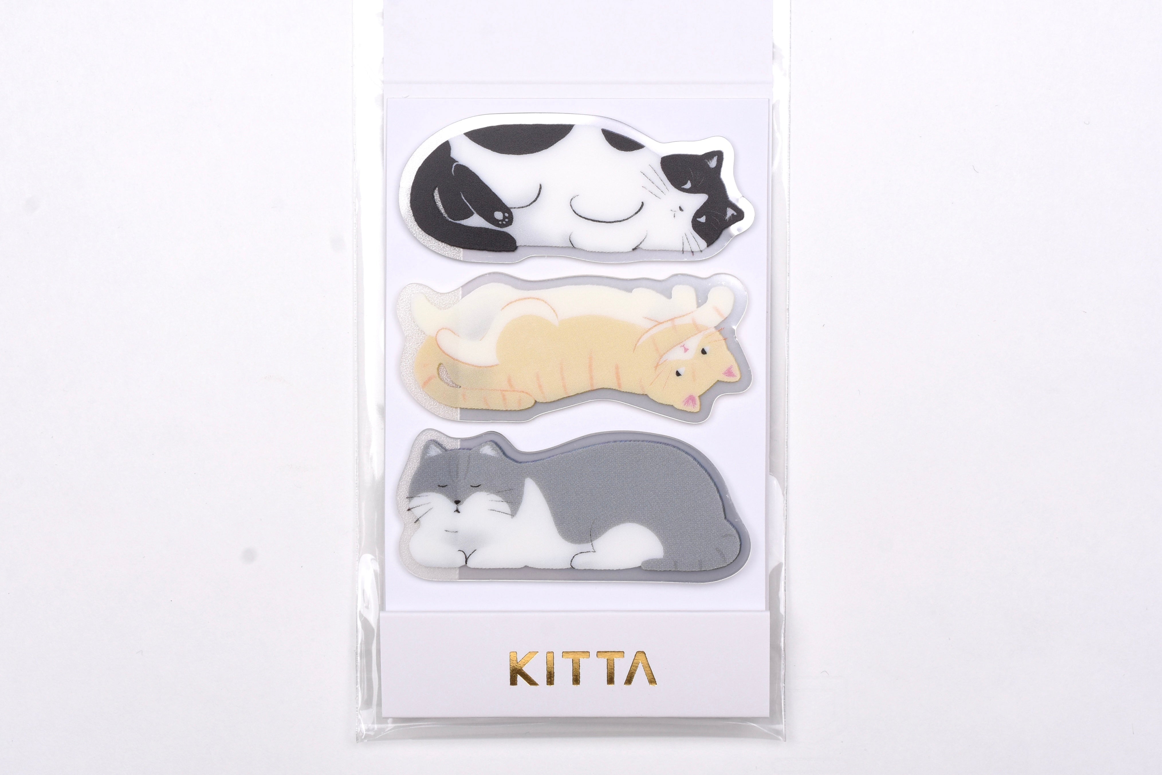 Kitta Portable Washi Tape - Clear - Cat