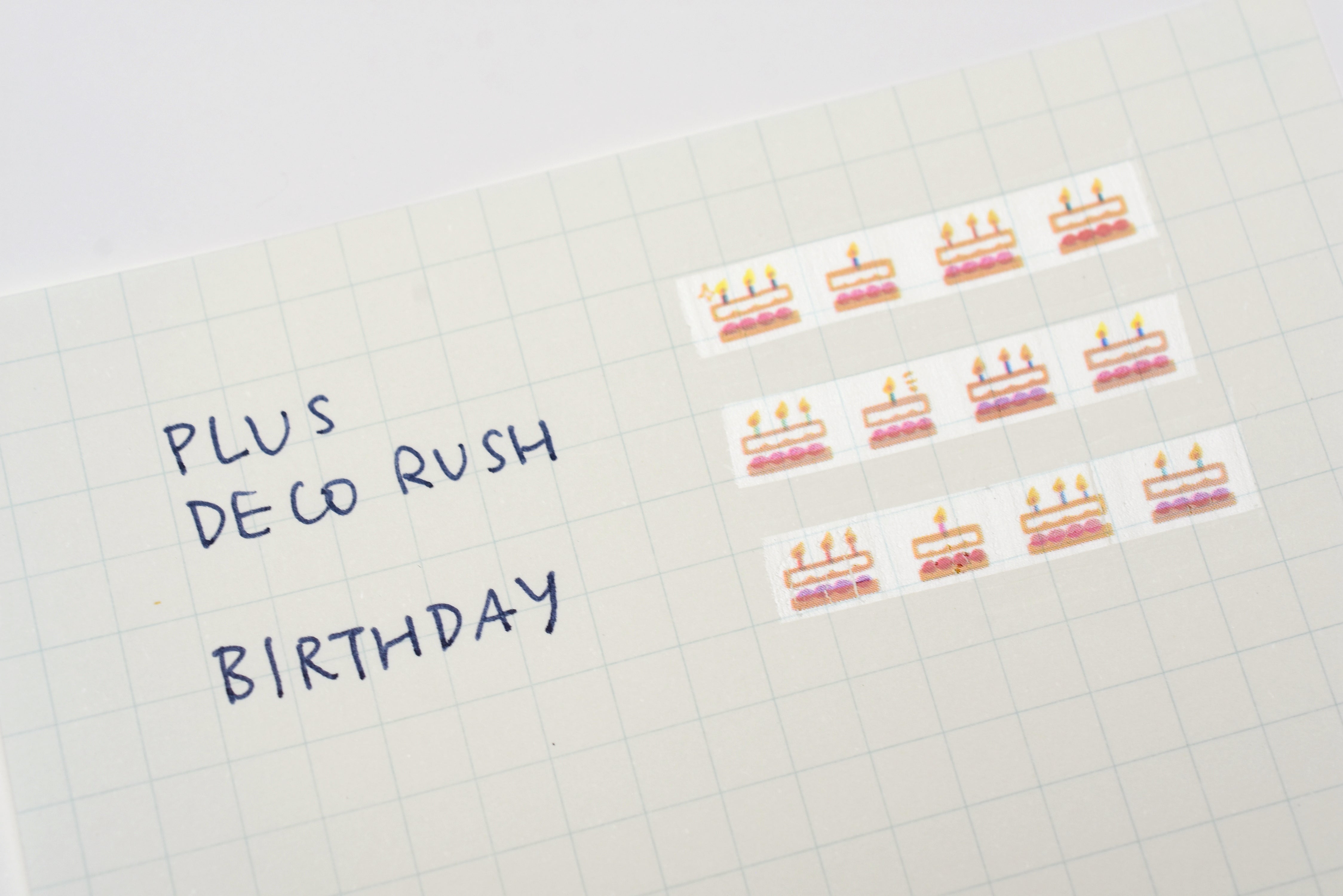PLUS Deco Rush - Birthday