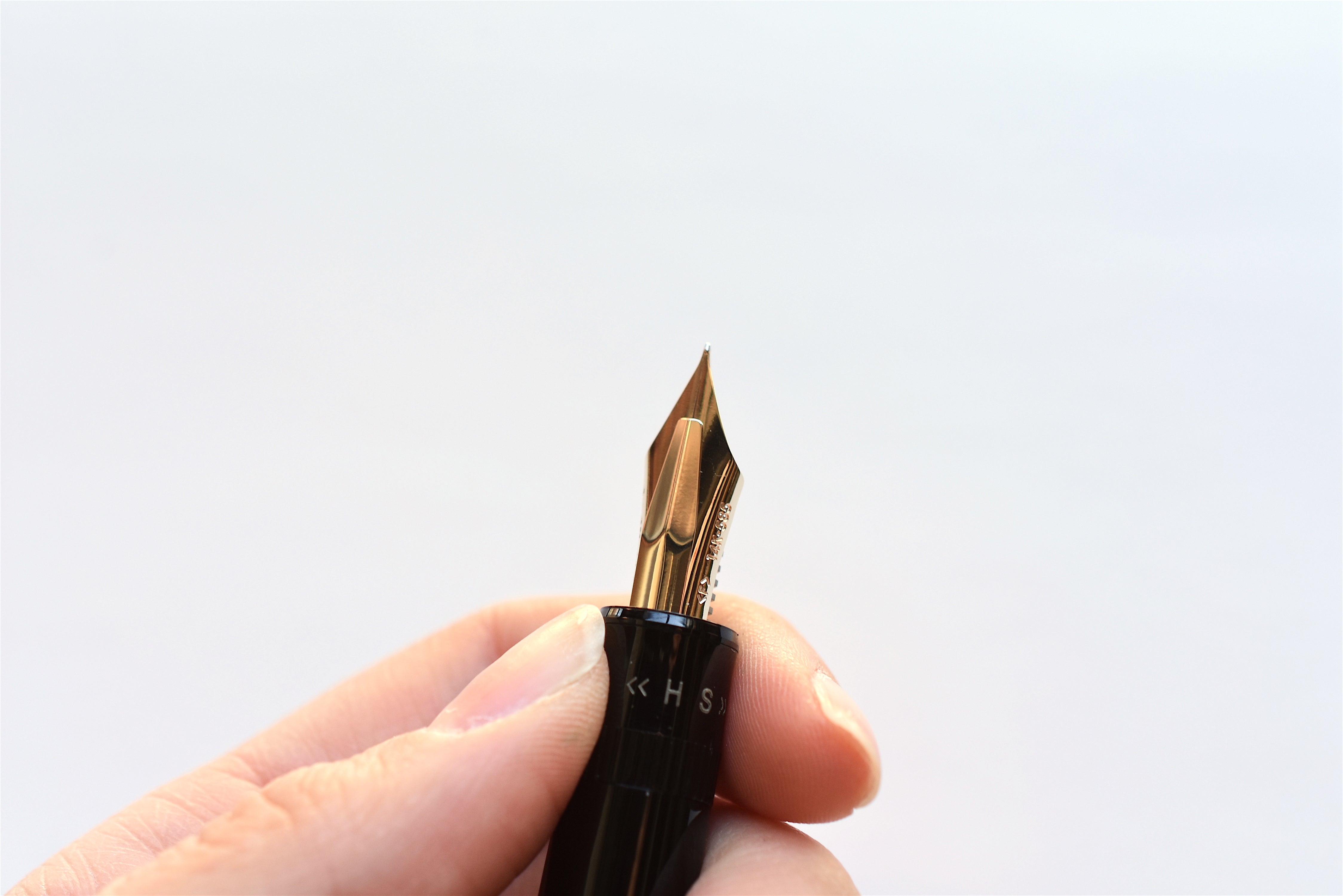Pilot Justus 95 Fountain Pen - Stripe - Black/Gold