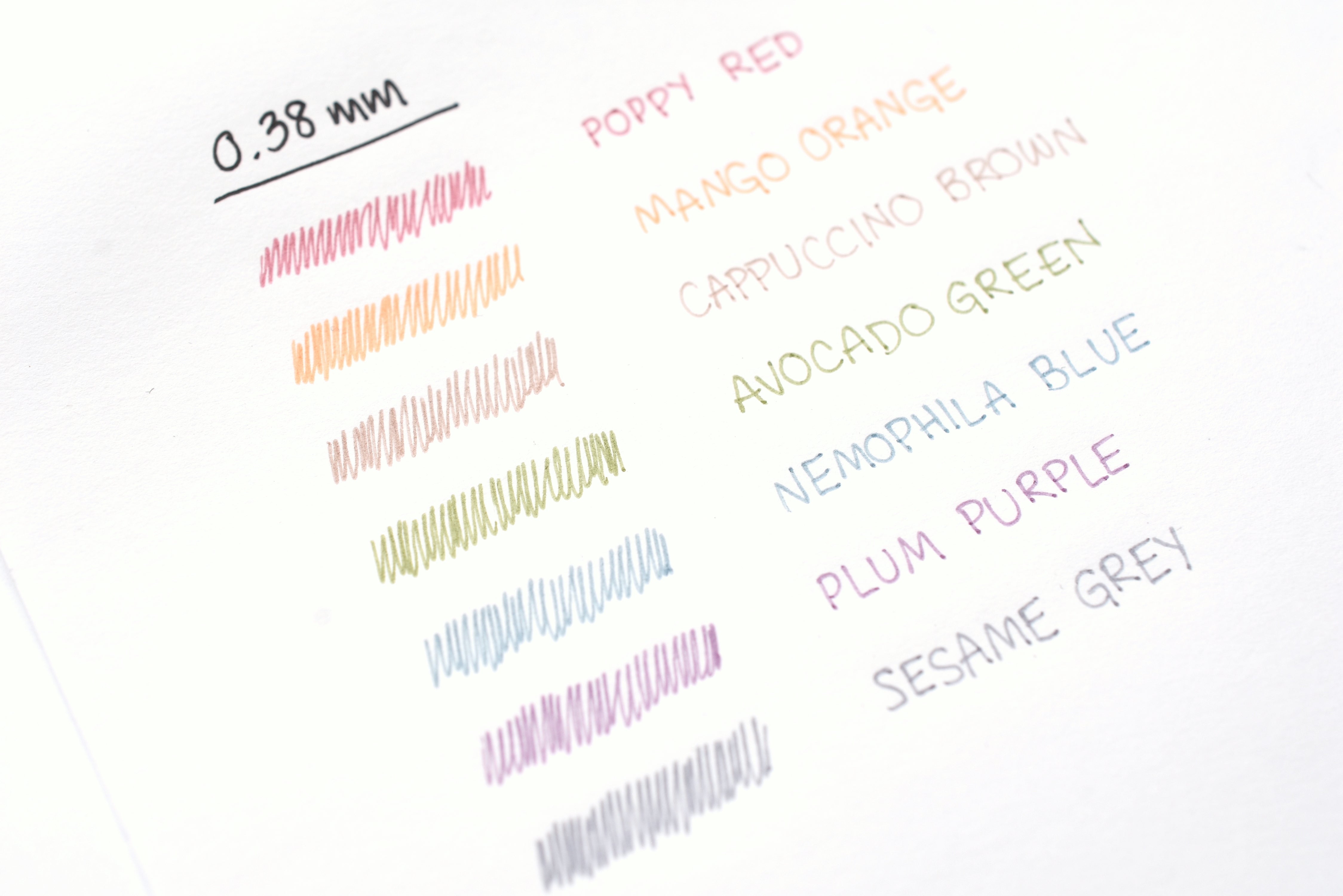 Uni-ball One - Fika Colors - 0.38mm