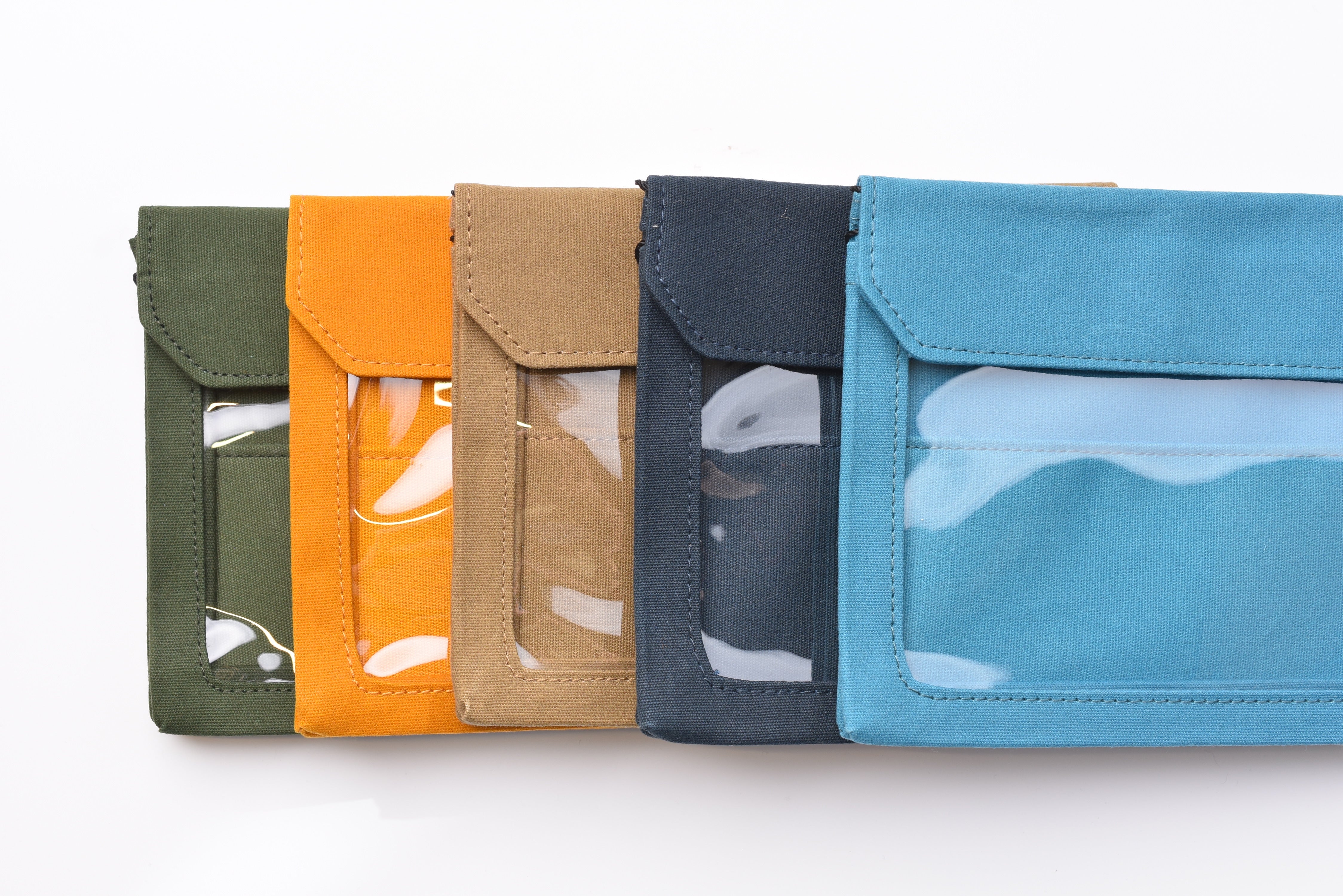 KING JIM Flatty Works Multi-Purpose Canvas Pouch - A6