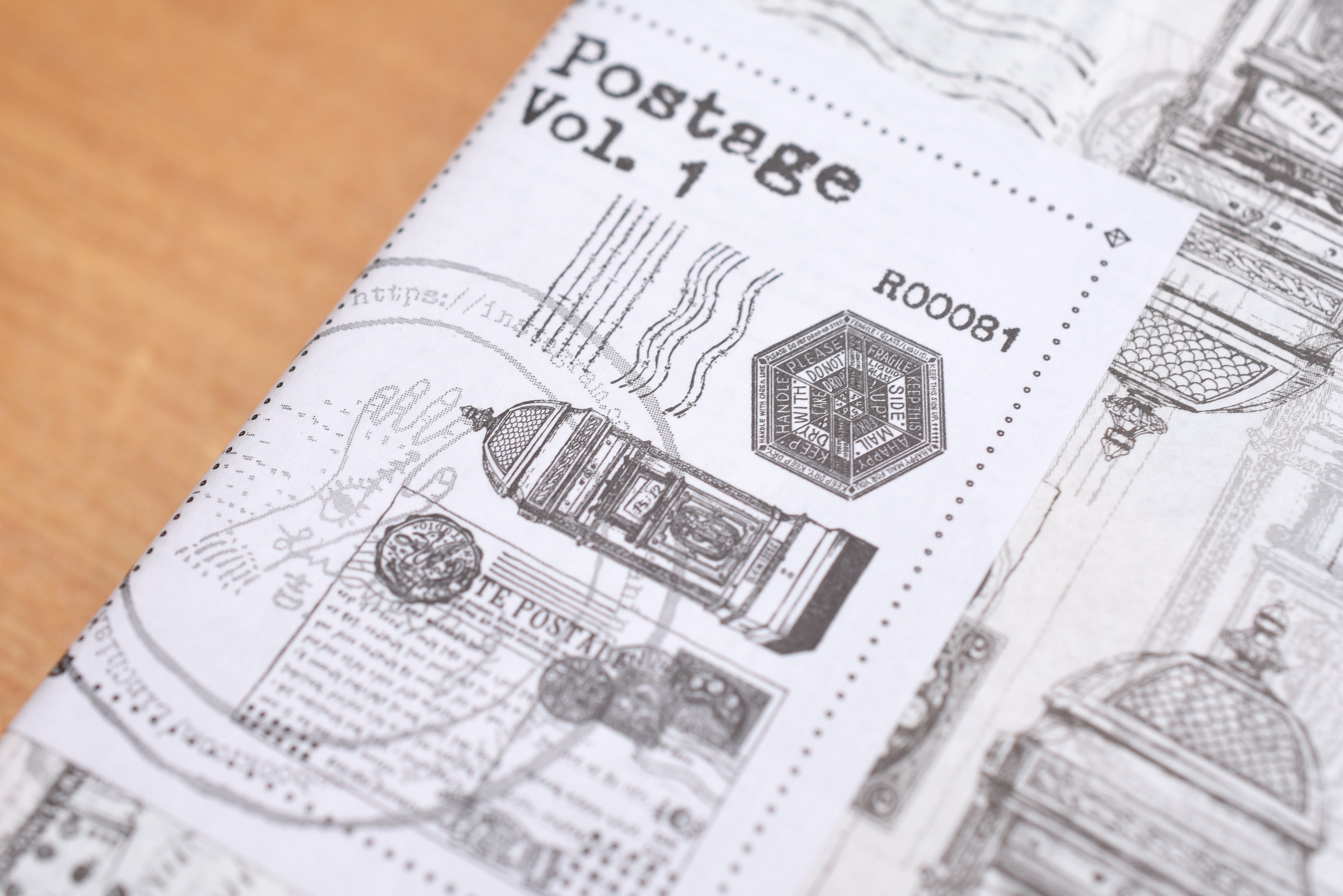 LCN Postage Rubber Stamp Set Vol. 1
