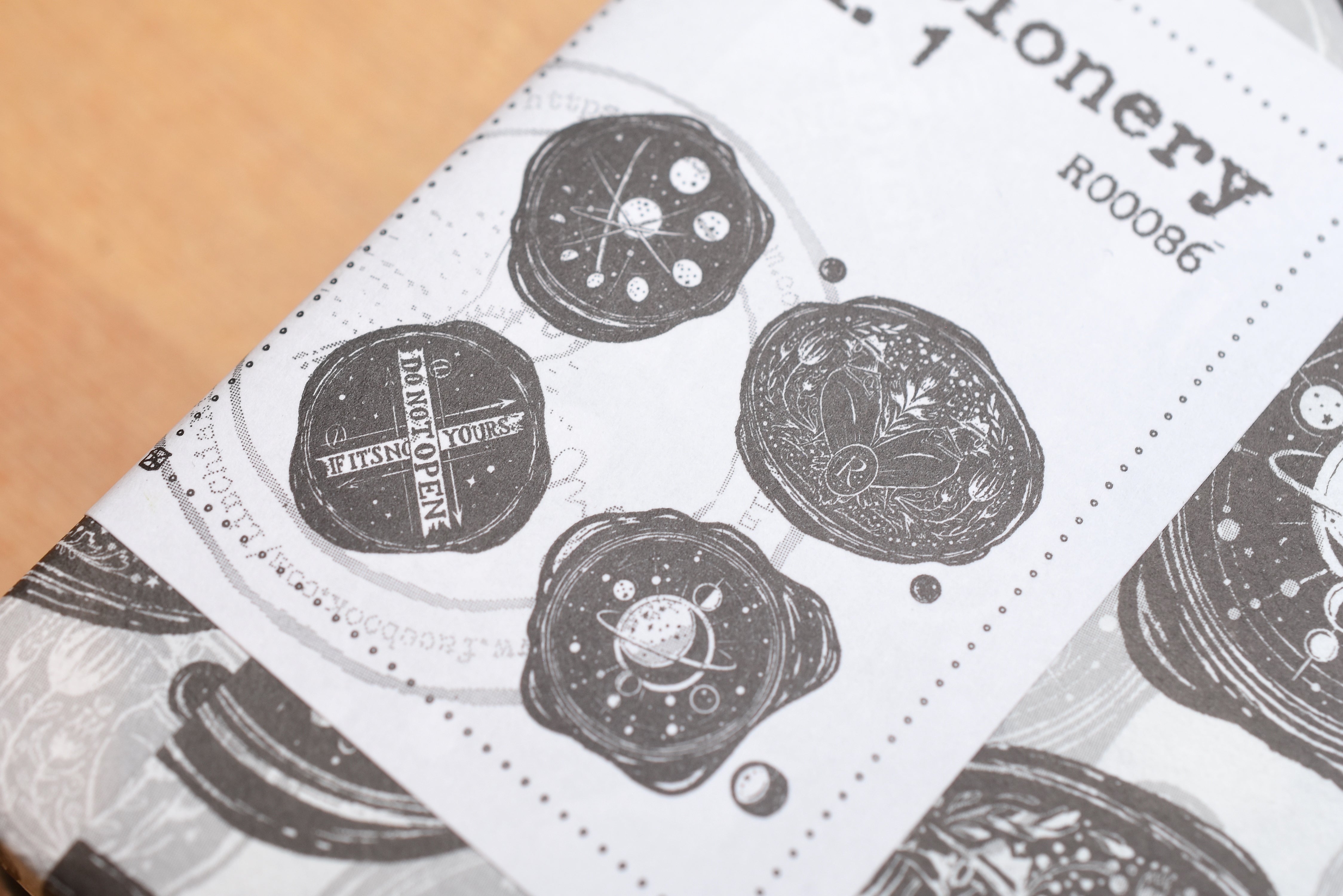 LCN Stationery Rubber Stamp Set Vol. 1