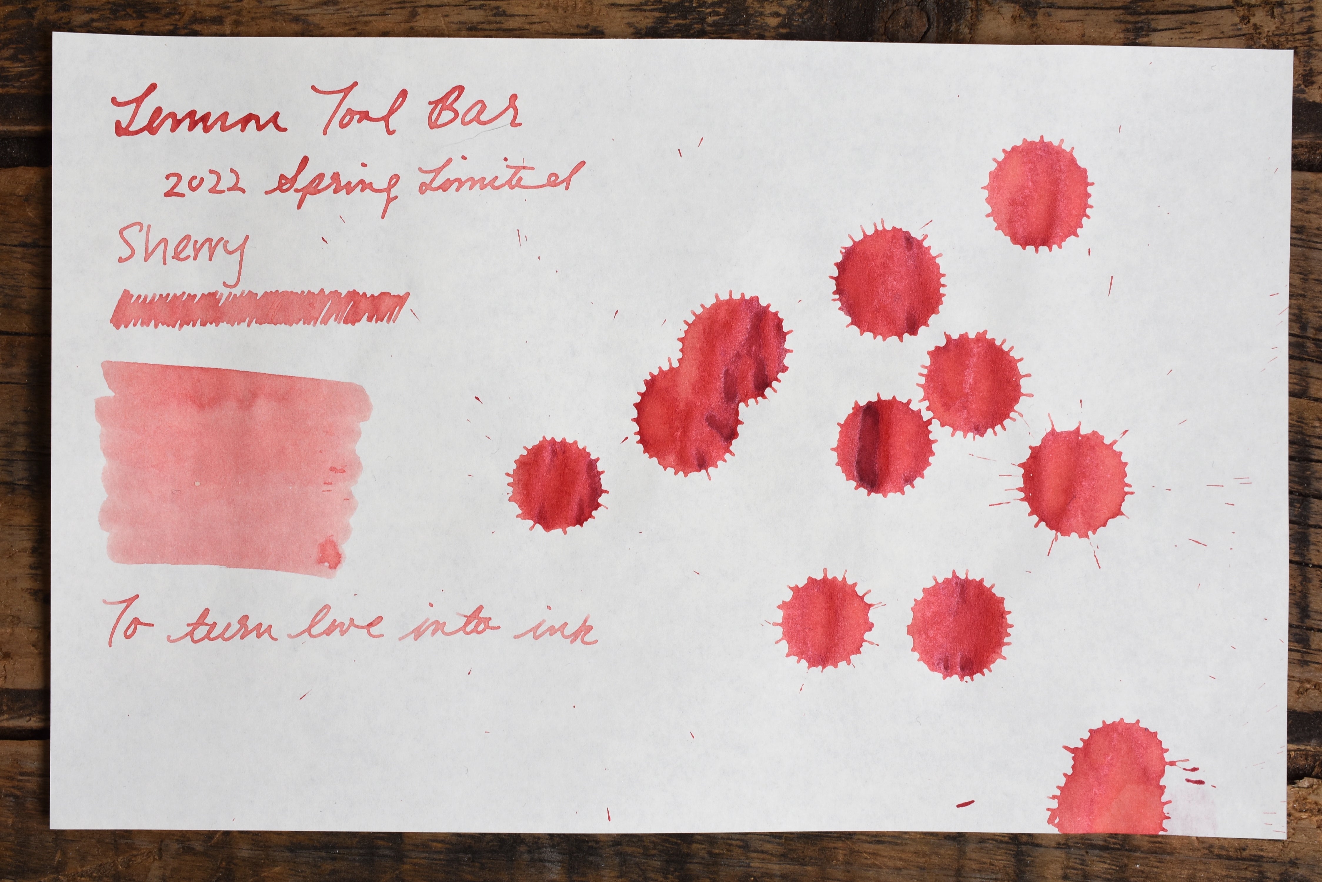 Lennon Tool Bar - 2022 Spring Limited - 春曉 Sherry