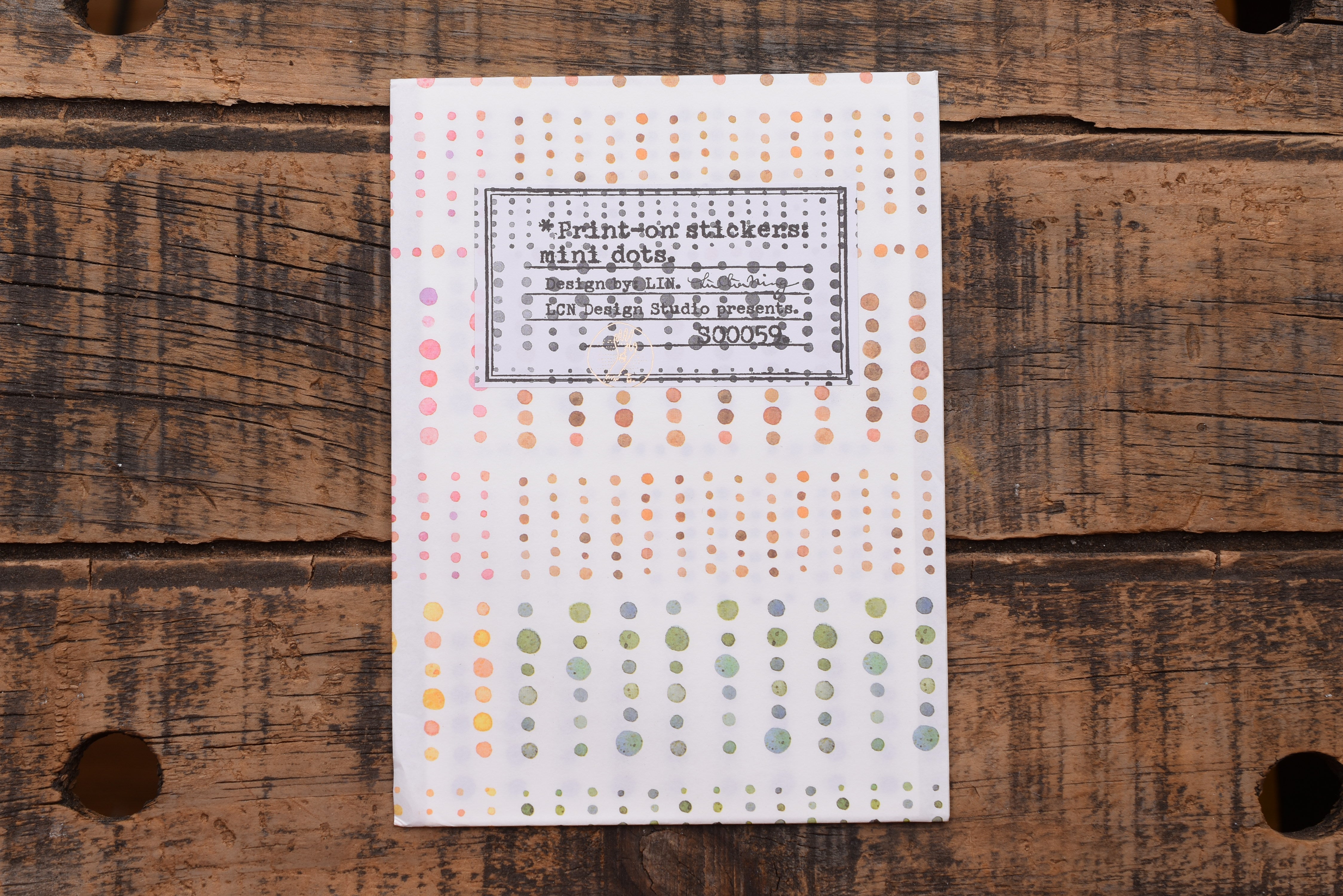 LCN Print On Stickers - Mini Dots