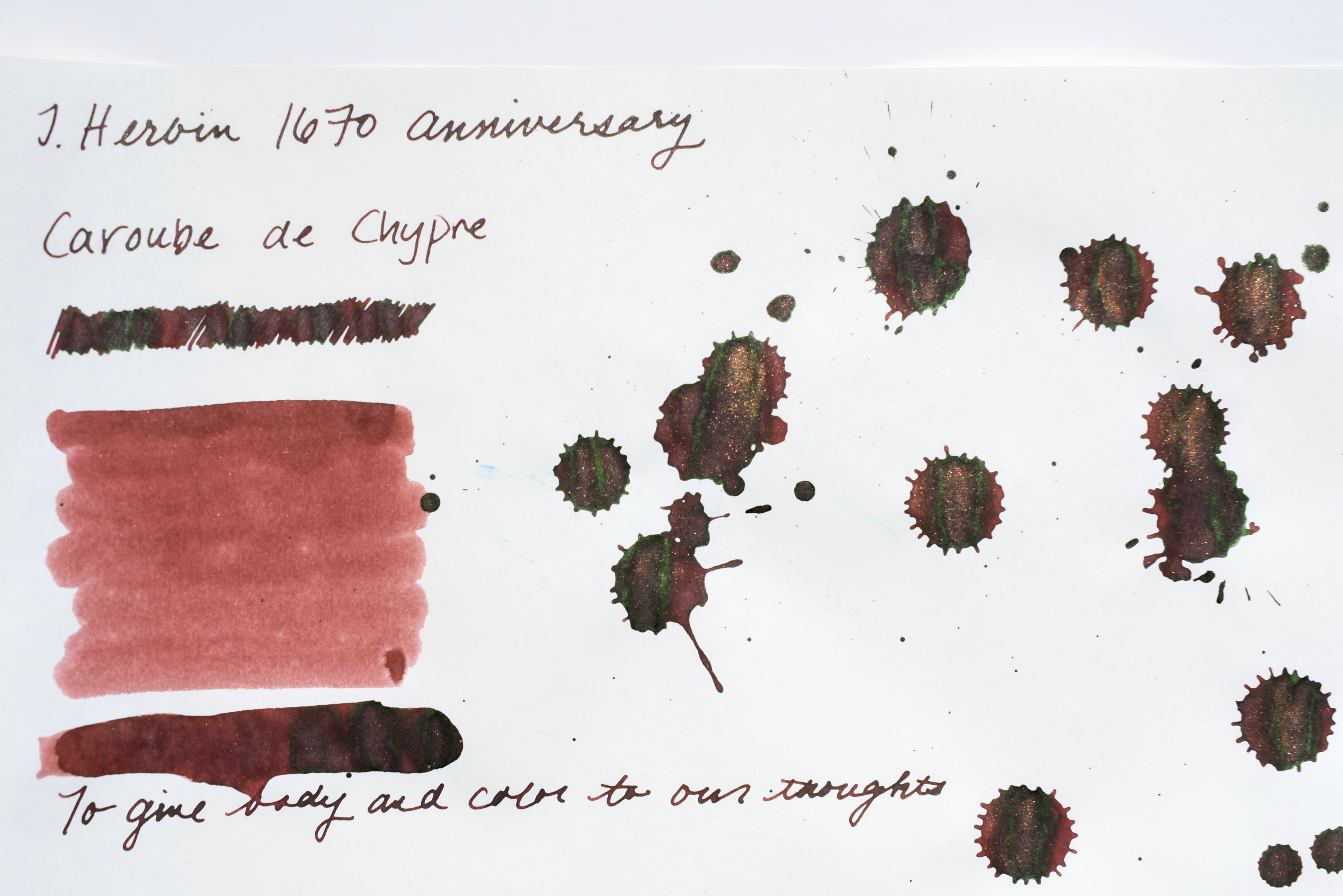 J. Herbin - 1670 Caroube de Chypre - 50mL bottled ink