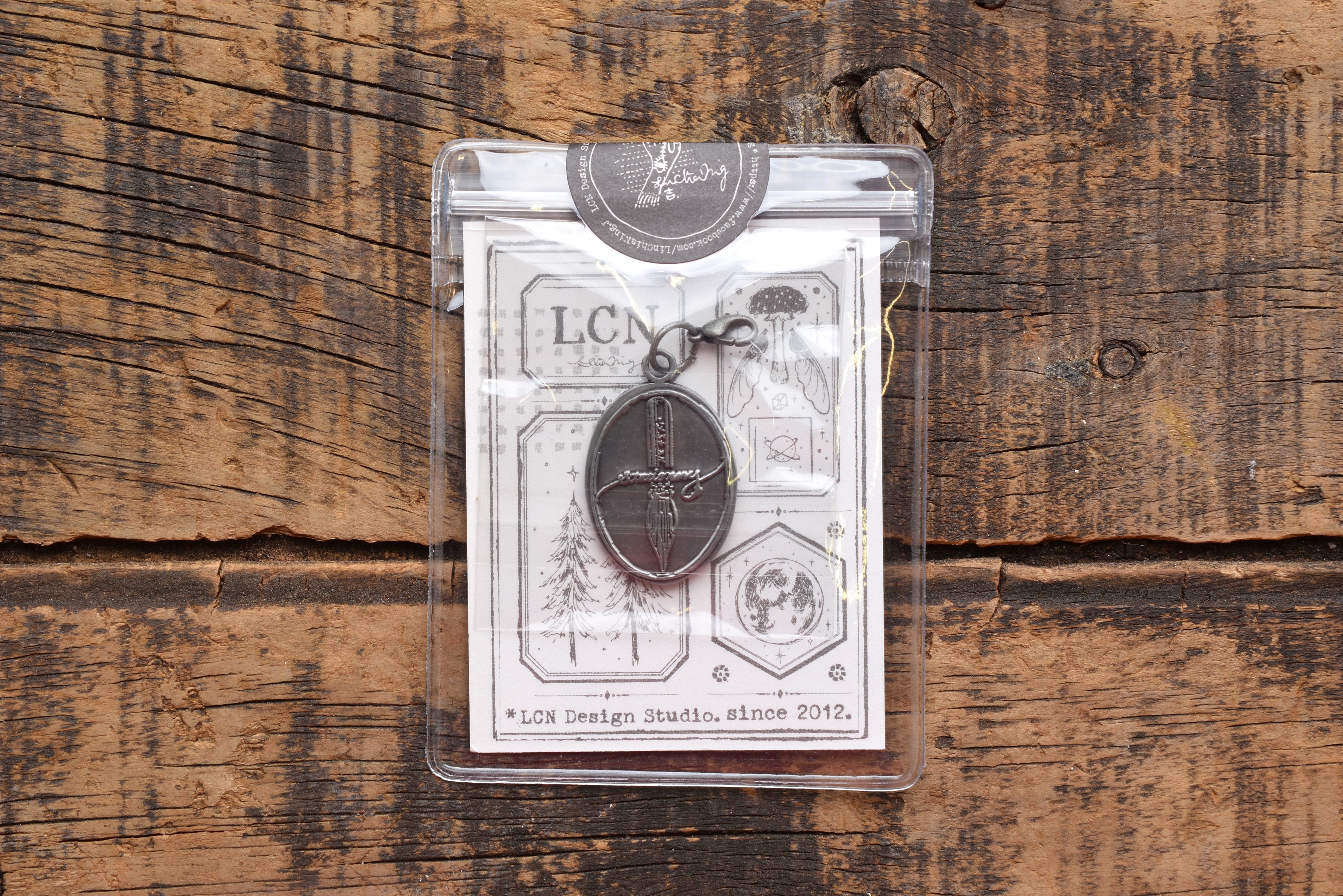 LCN Brass Charm - Stationery Addict