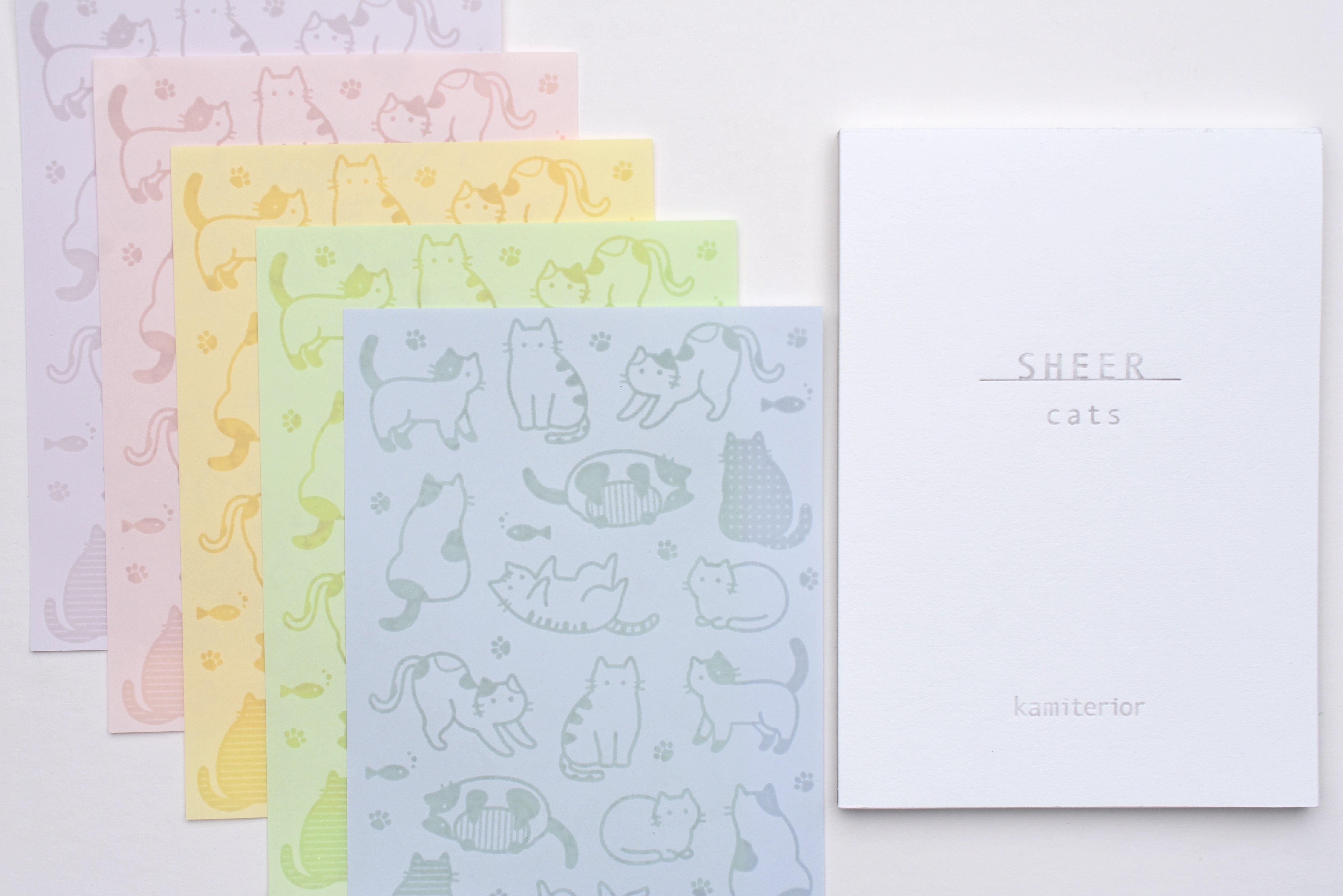 Kamiterior - Memoterior Sheer Memo Pad