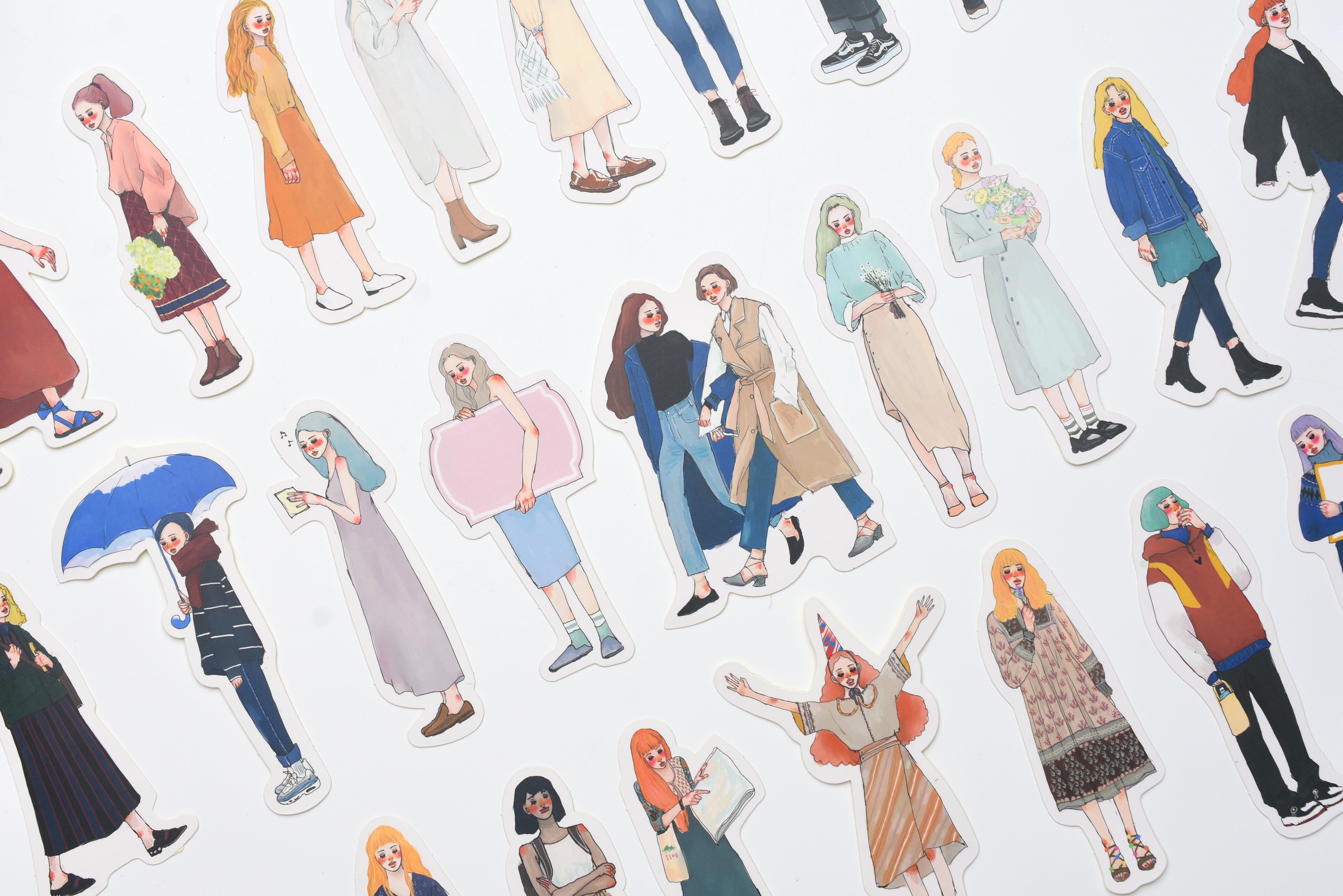 La Dolce Vita Sticker Set with Tin - Dearest