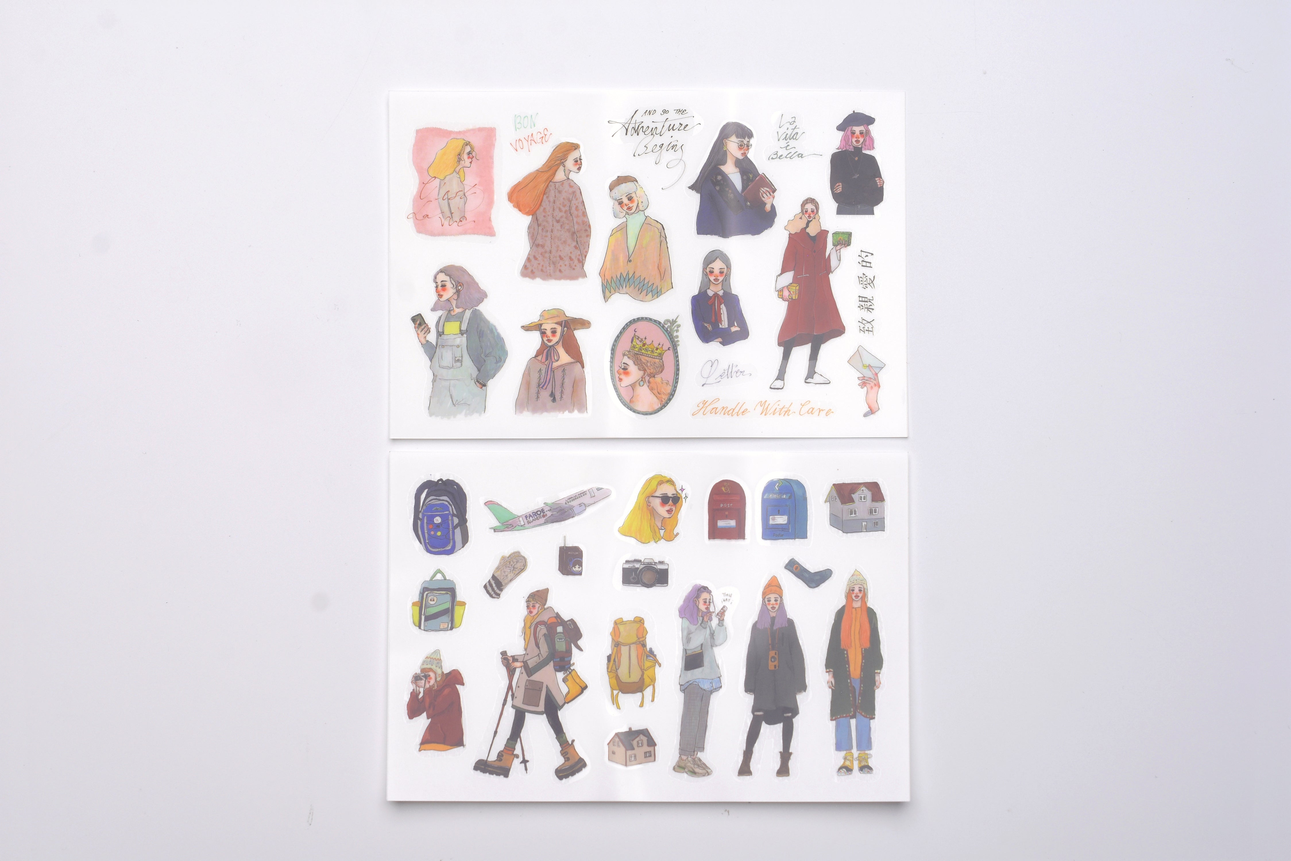 La Dolce Vita Transfer Stickers - Life is Beautiful