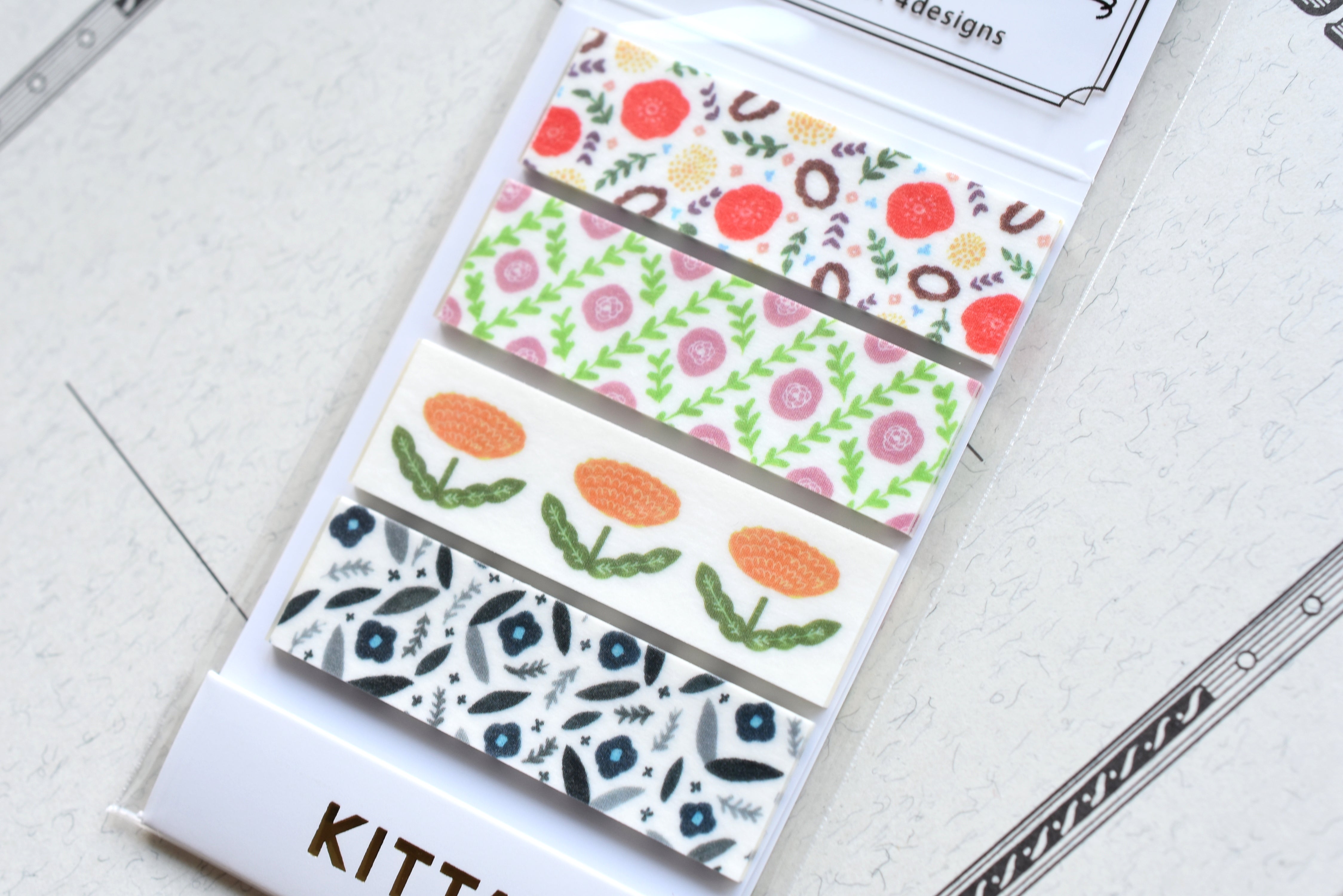 Kitta Portable Washi Tape - Flower