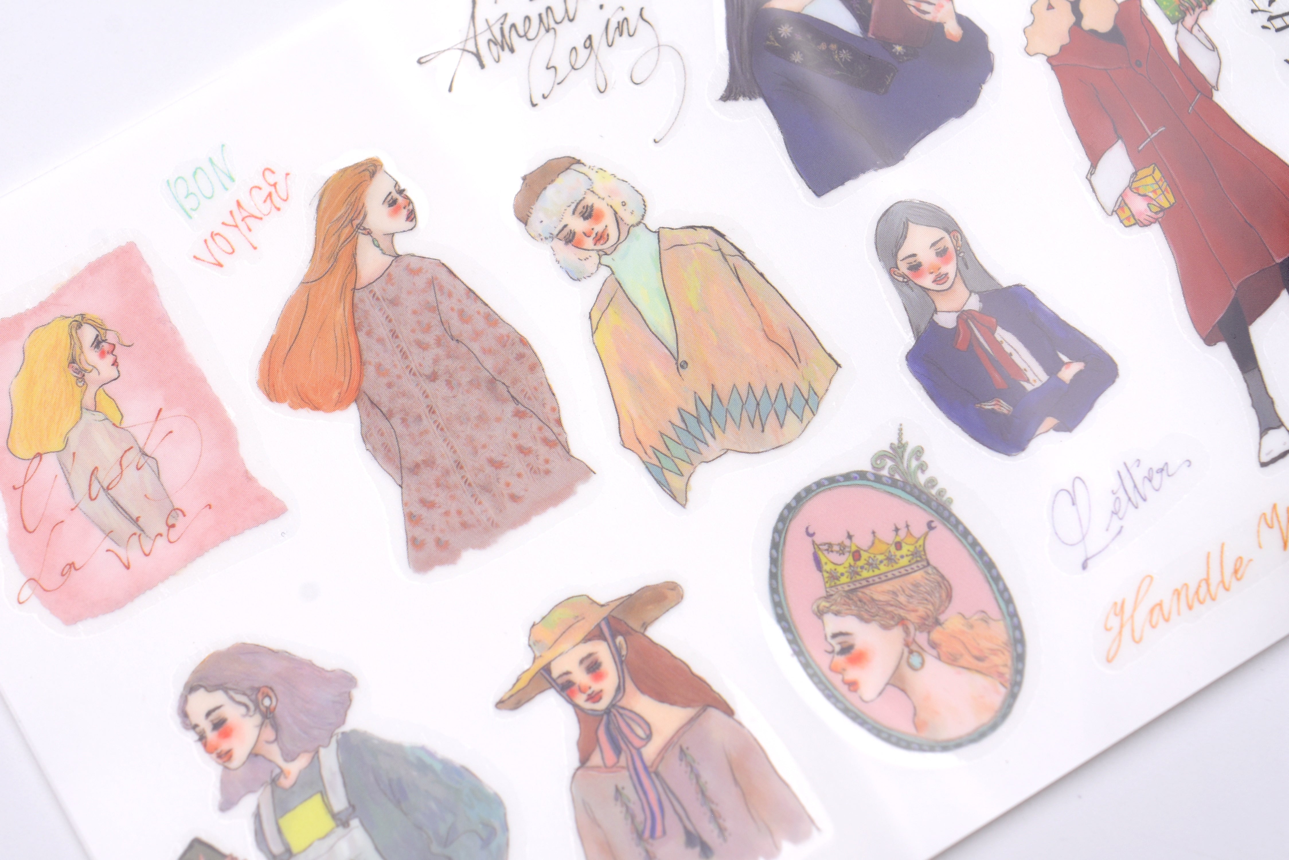 La Dolce Vita Transfer Stickers - Life is Beautiful