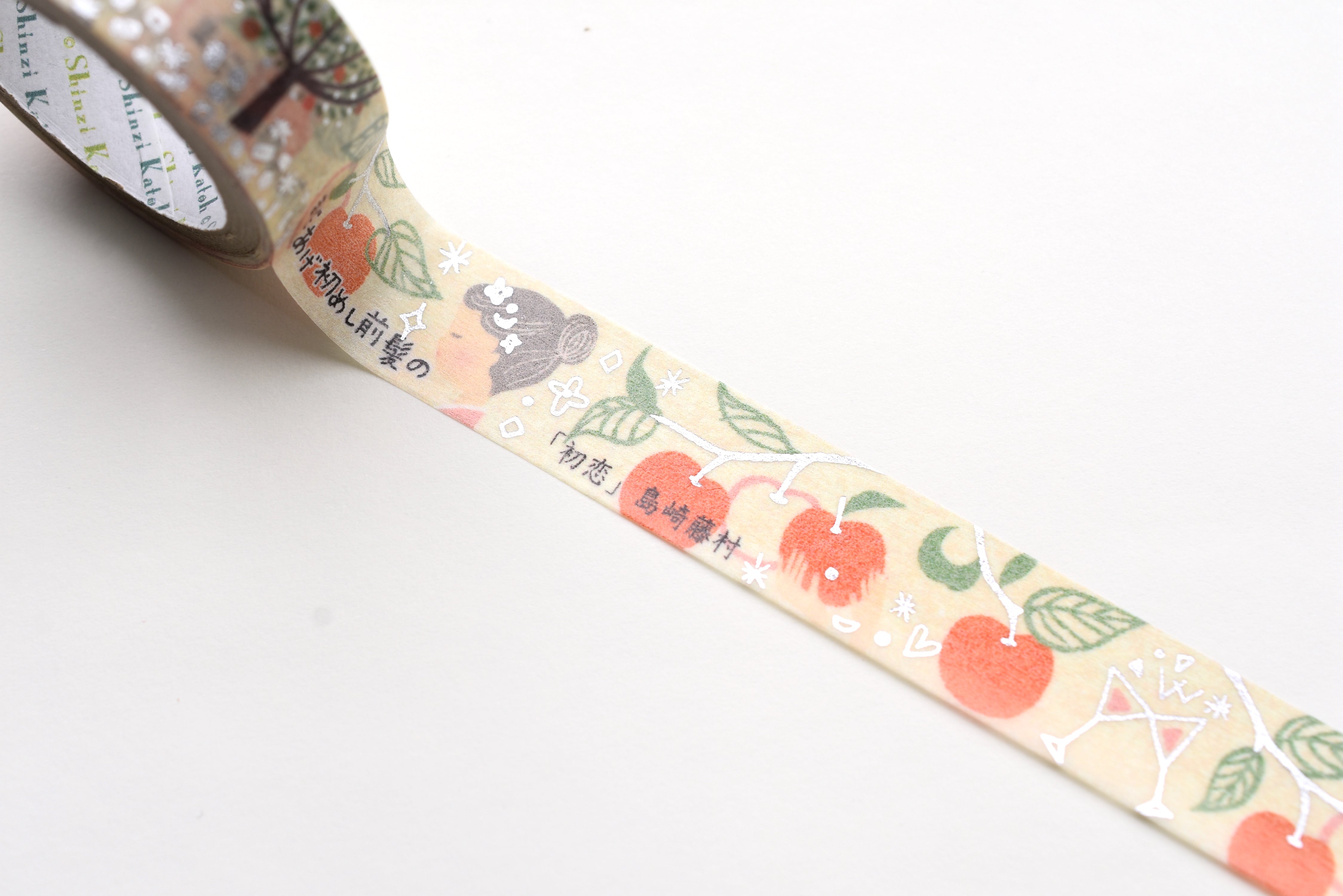 SEAL-DO Washi Tape - Shinzi Katoh - "First Love" by Shimazaki Toson