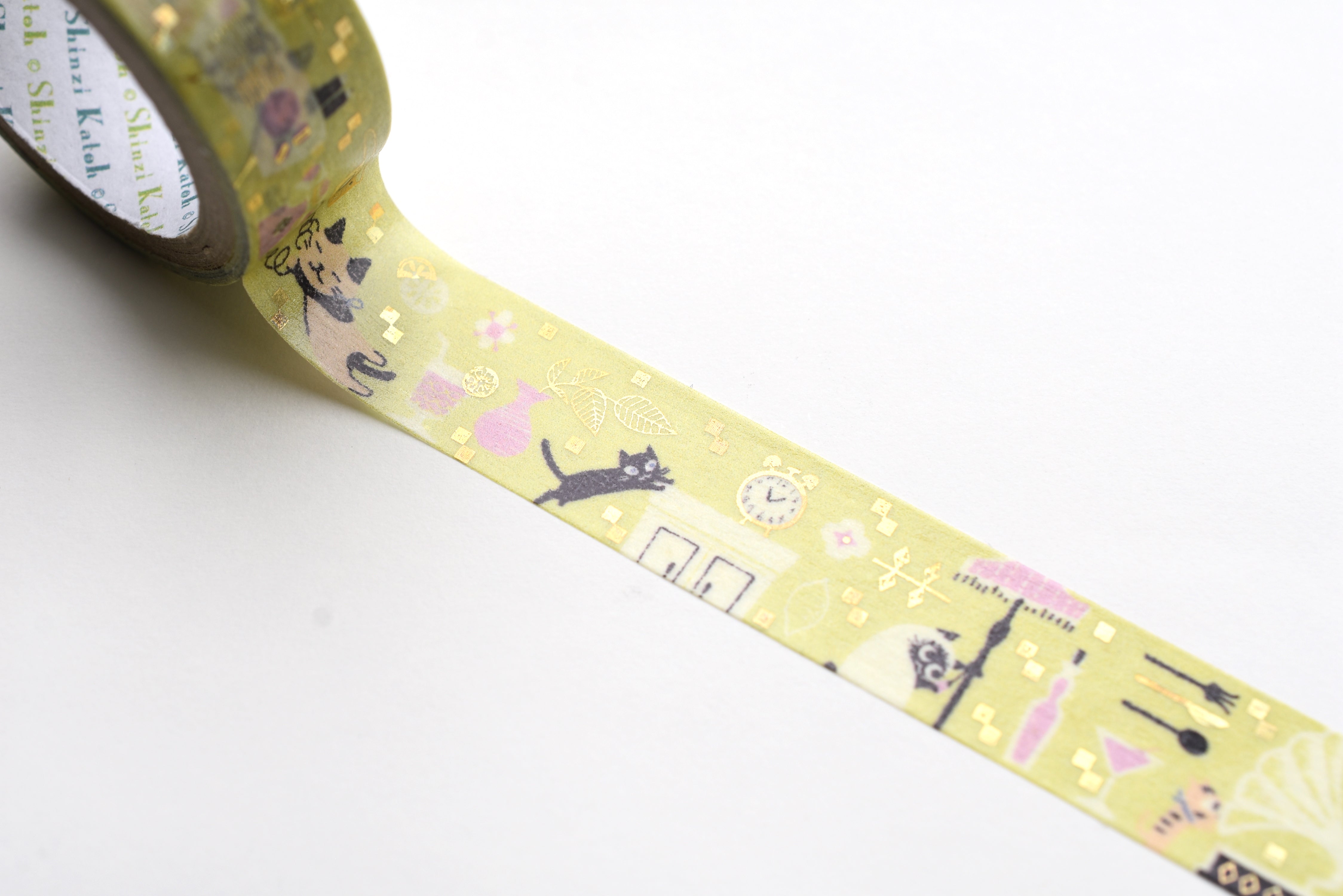 SEAL-DO Washi Tape - Shinzi Katoh - Uneven Cats