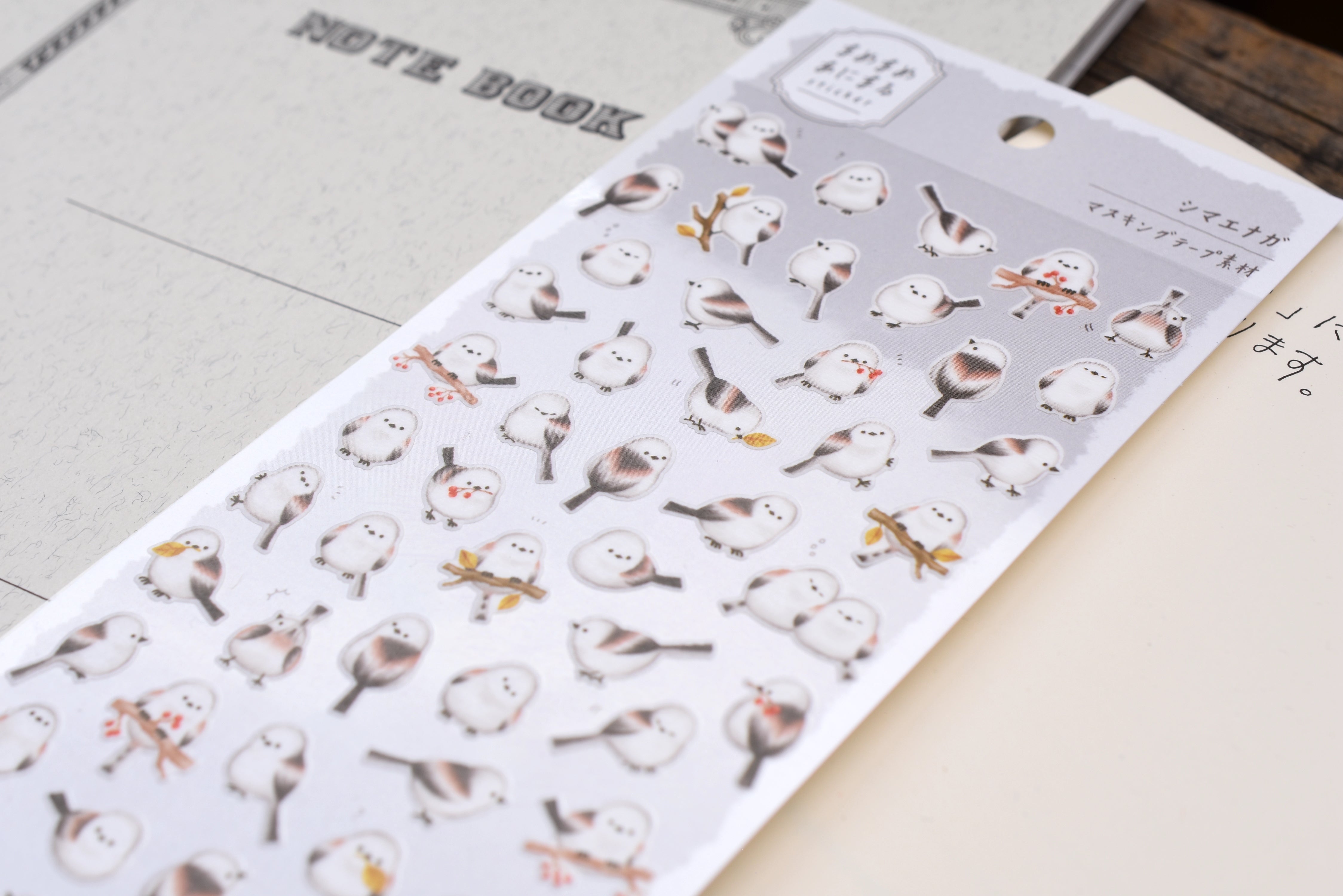 Chunky Animals Washi Stickers - Snow Fairy Bird