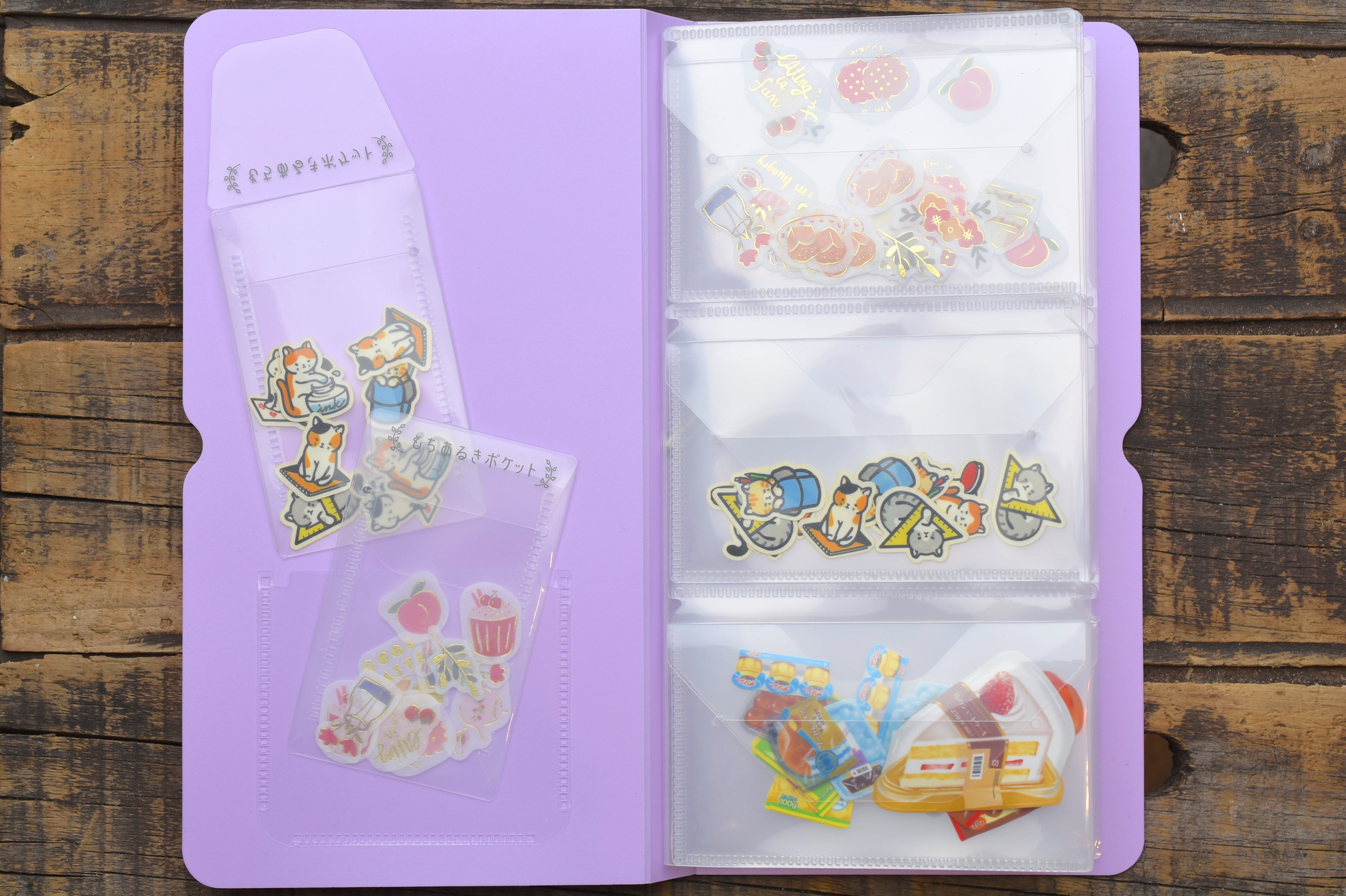Hitotoki Flake Sticker Adult Seal Collection Book