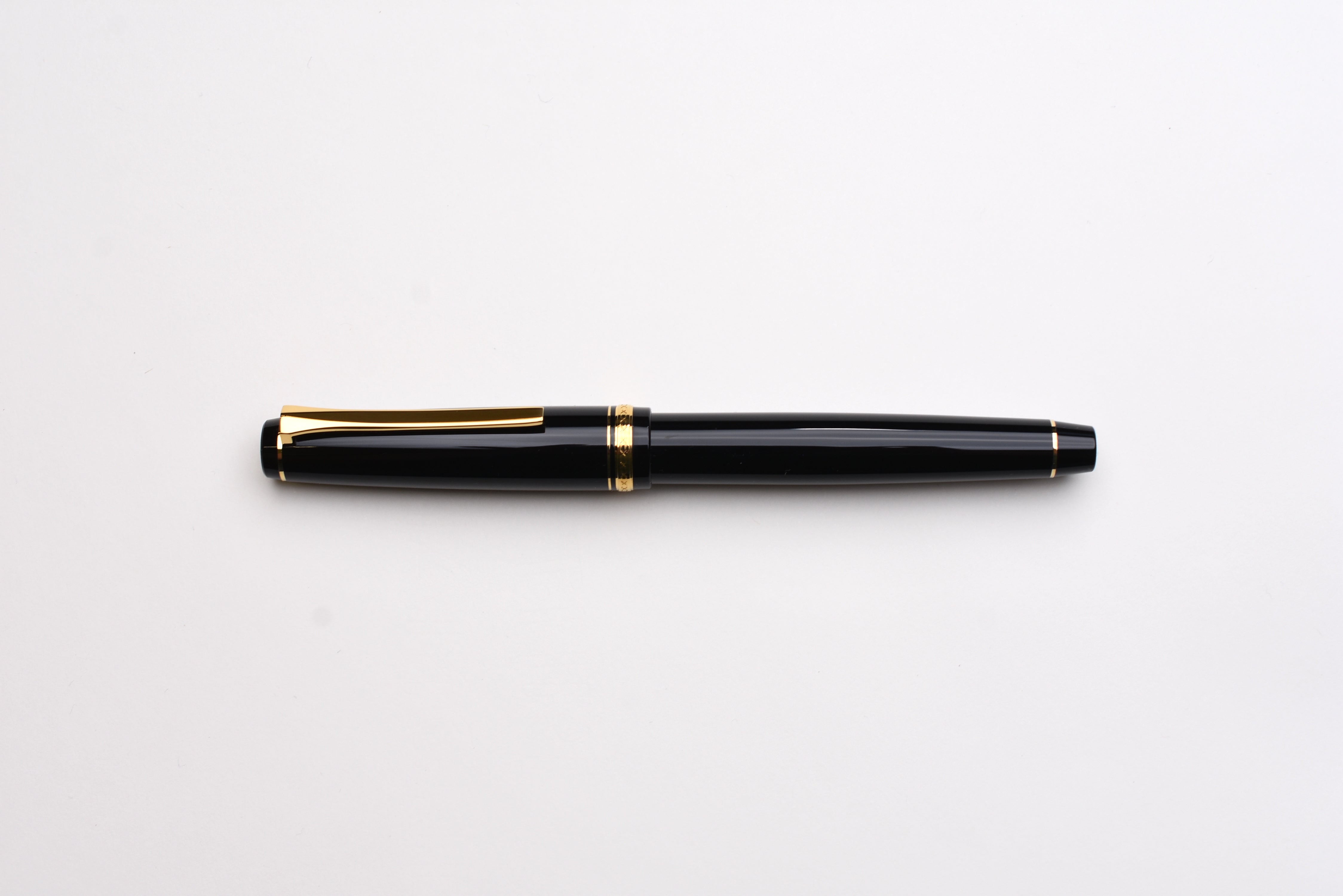 Pilot Falcon Fountain Pen - Black/Gold