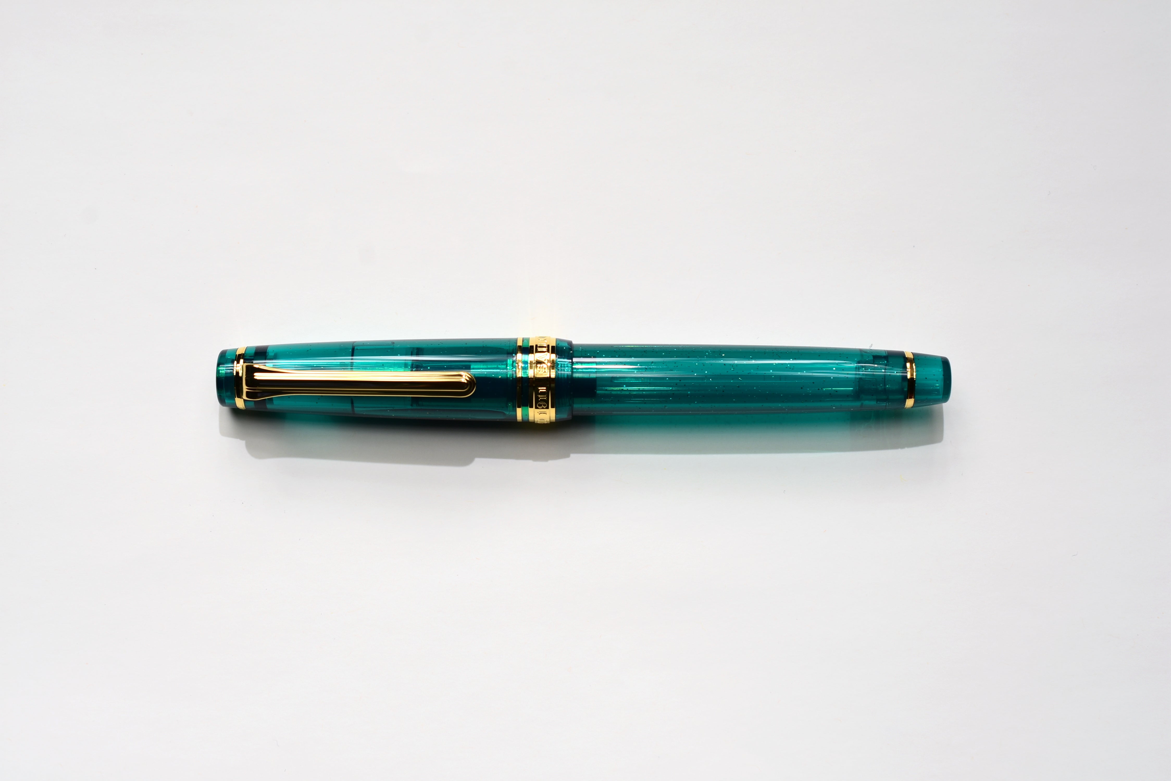 Sailor Pro Gear Slim - Blue Green Nebula