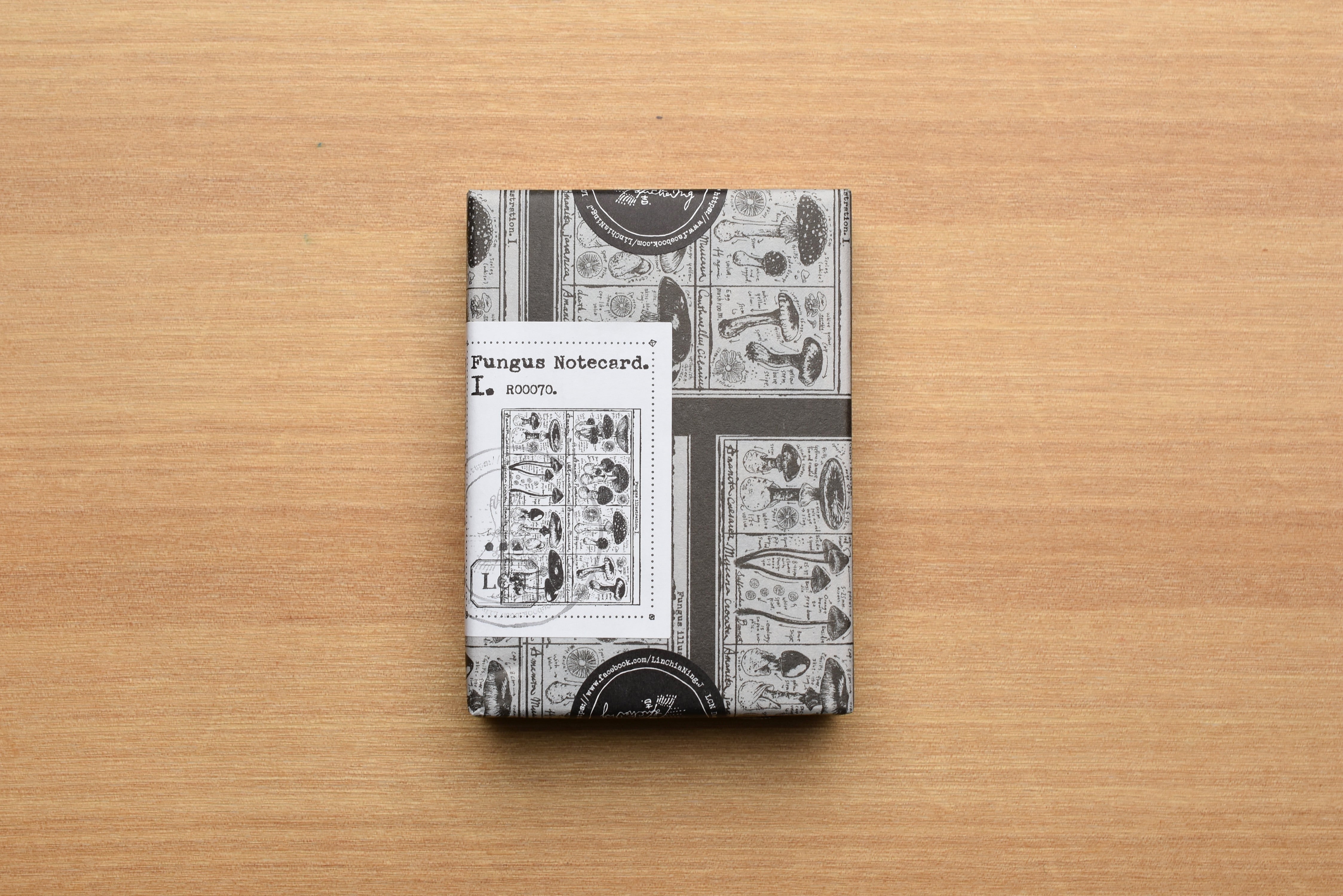 LCN Fungus Notecard Rubber Stamps l