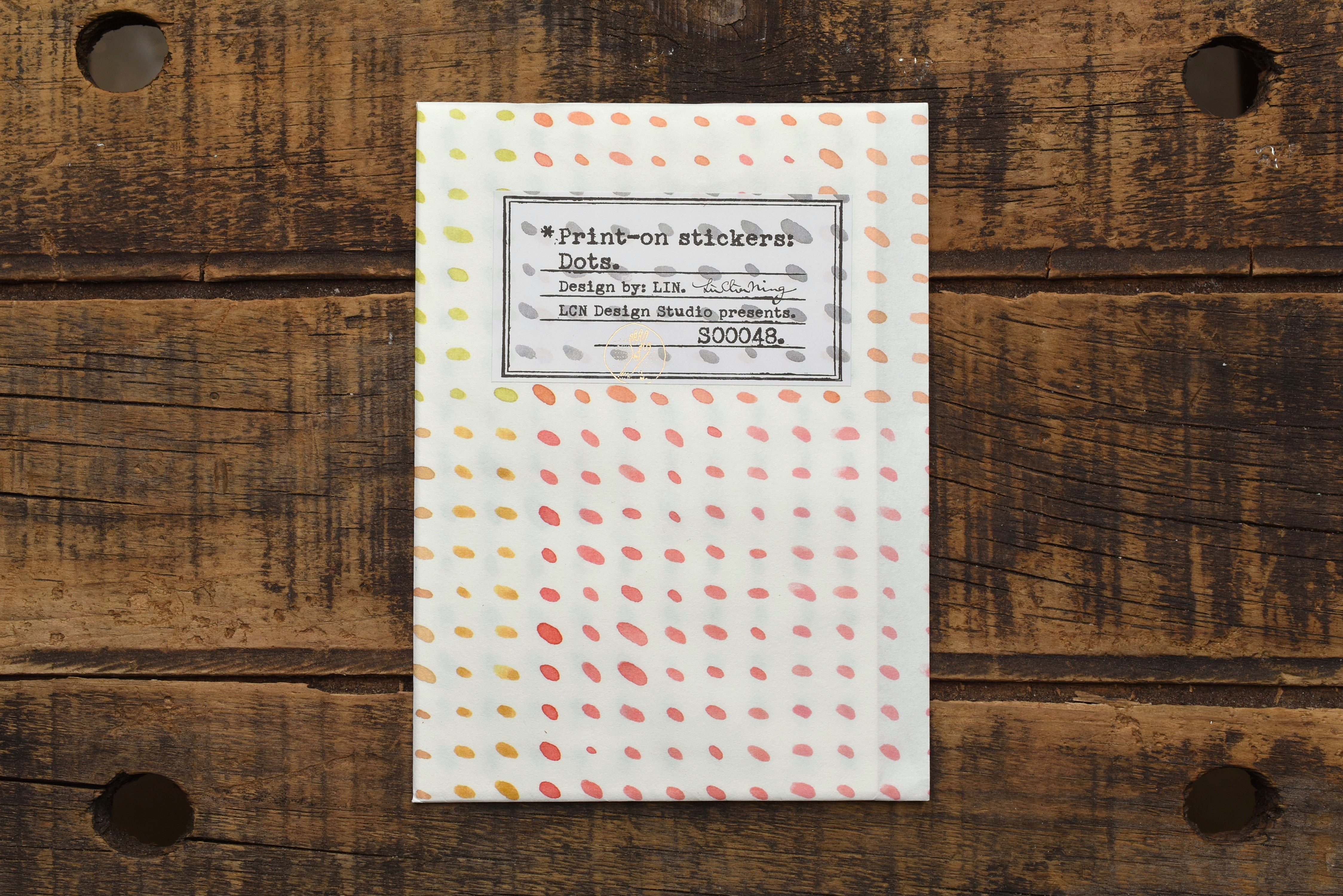 LCN Print On Stickers - Dots