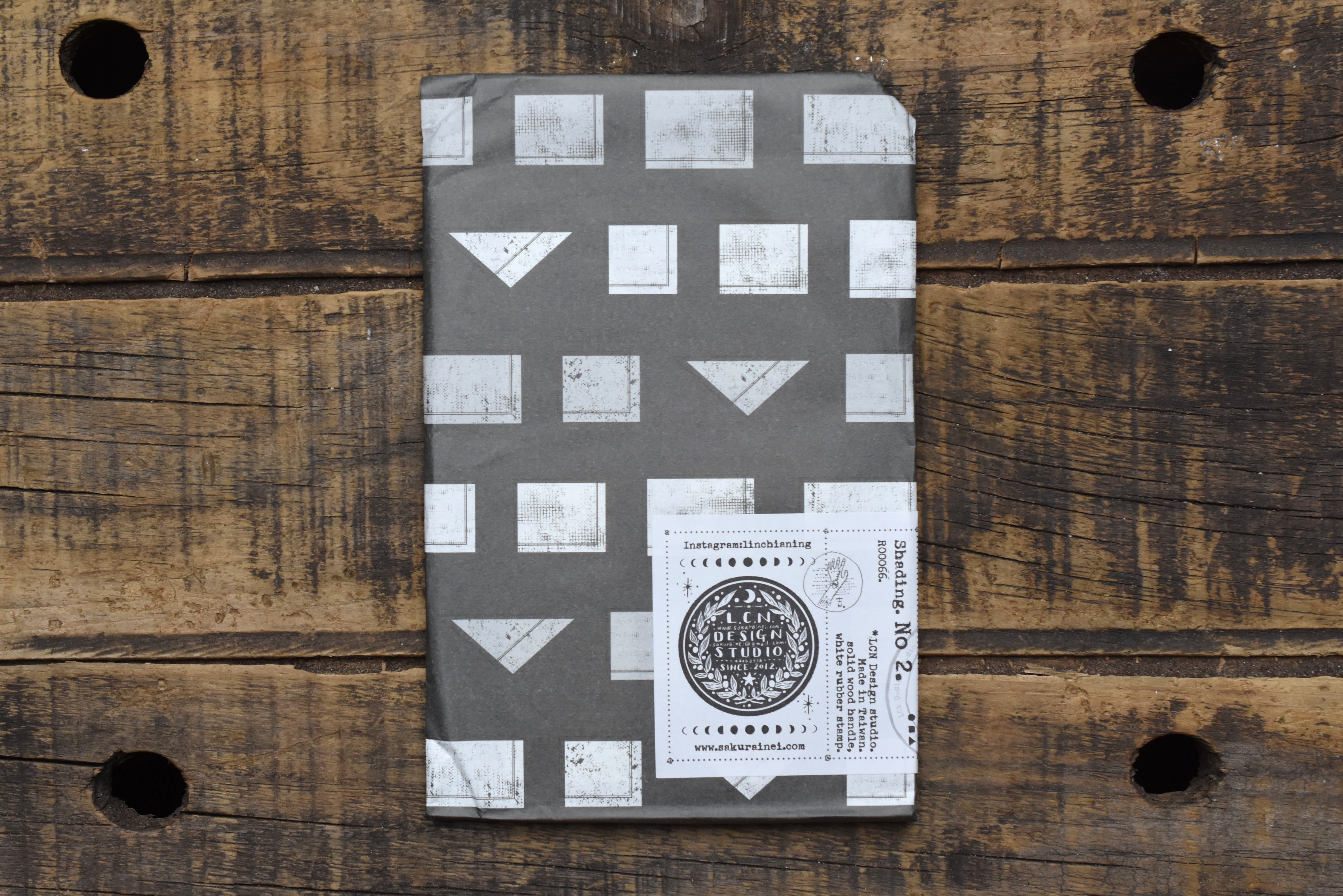 LCN Shading Mounted Rubber Stamp Set No. 2