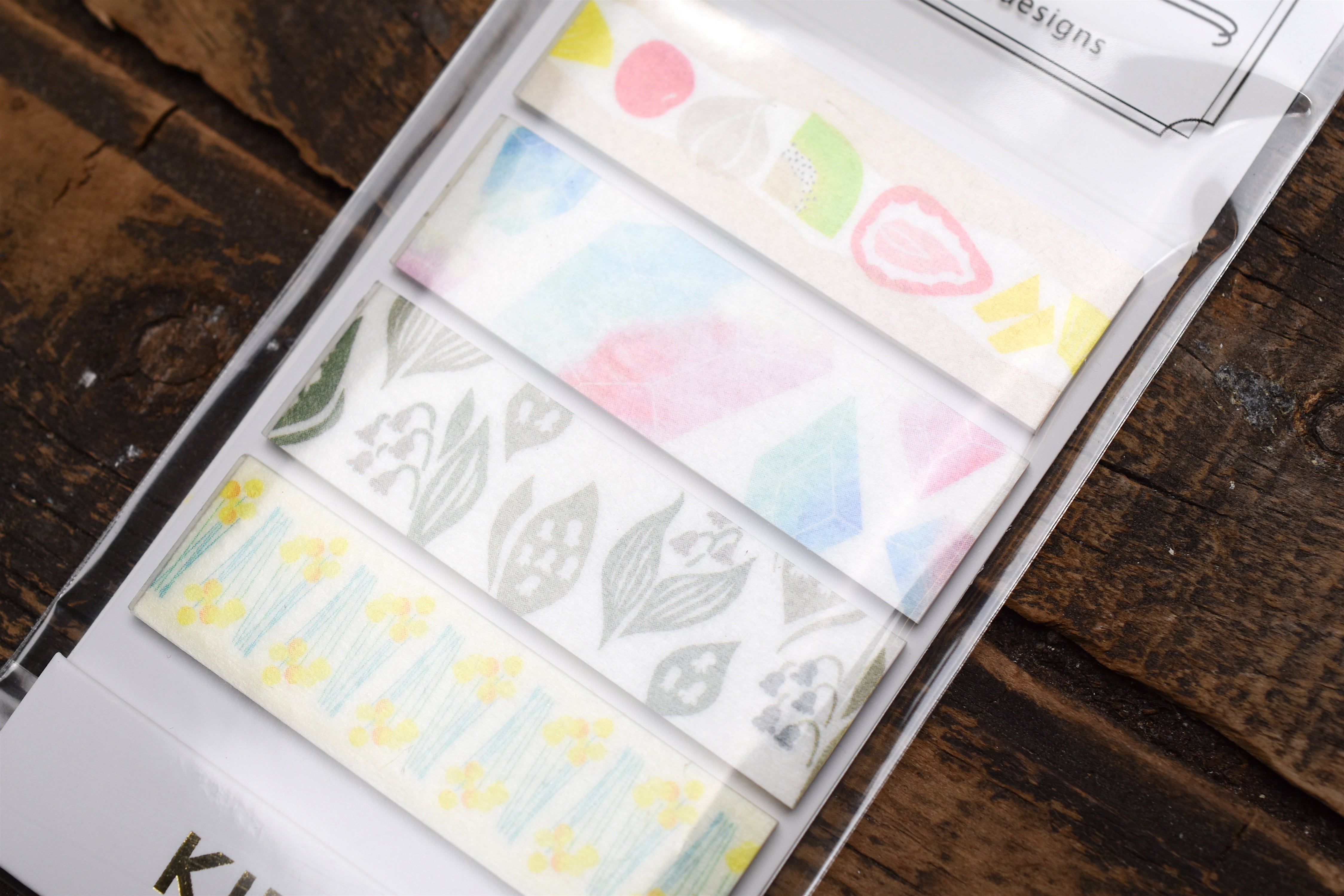 Kitta x Moogy Portable Washi Tape - Flower Song