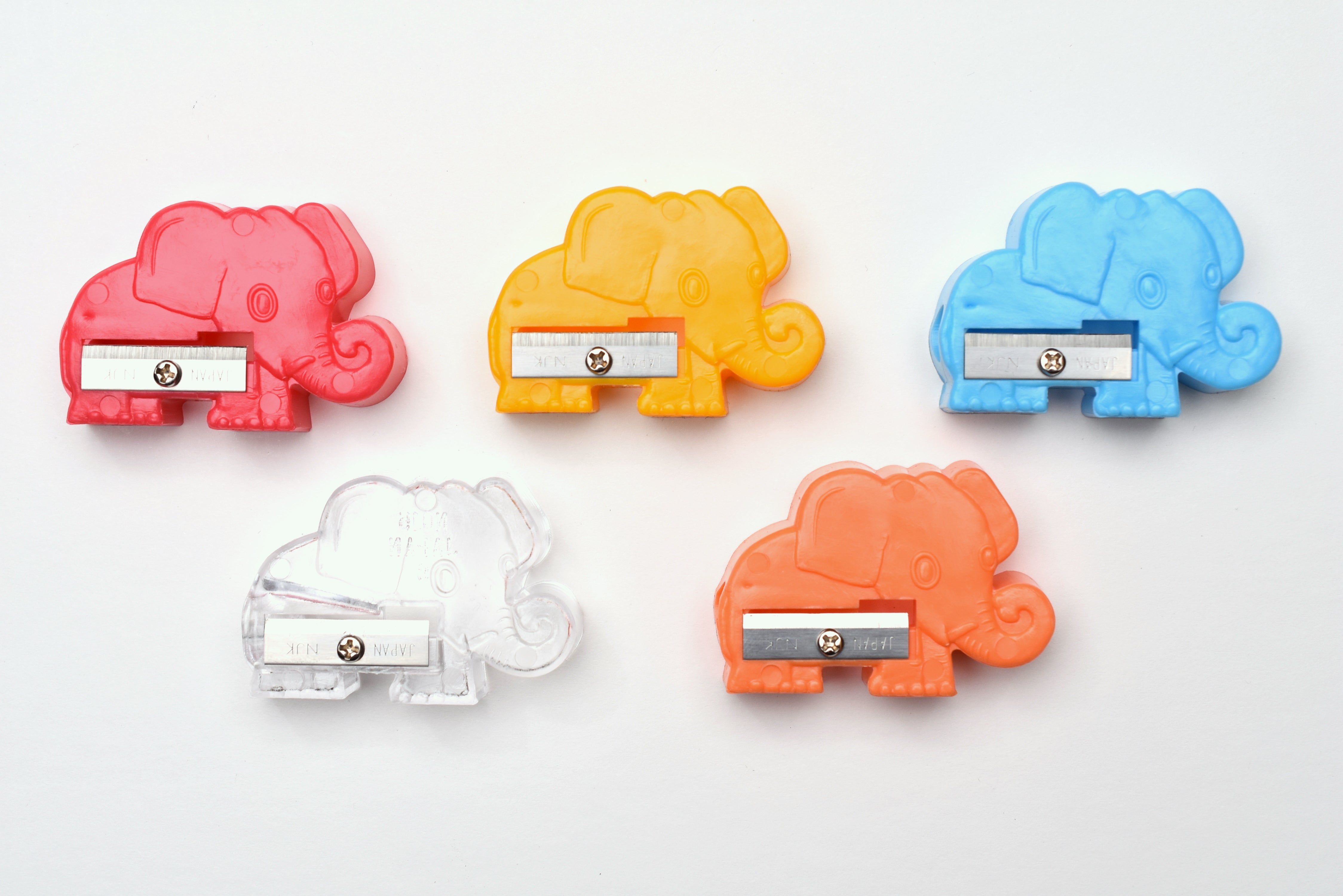 NJK Retro Animal Pencil Sharpener - Elephant