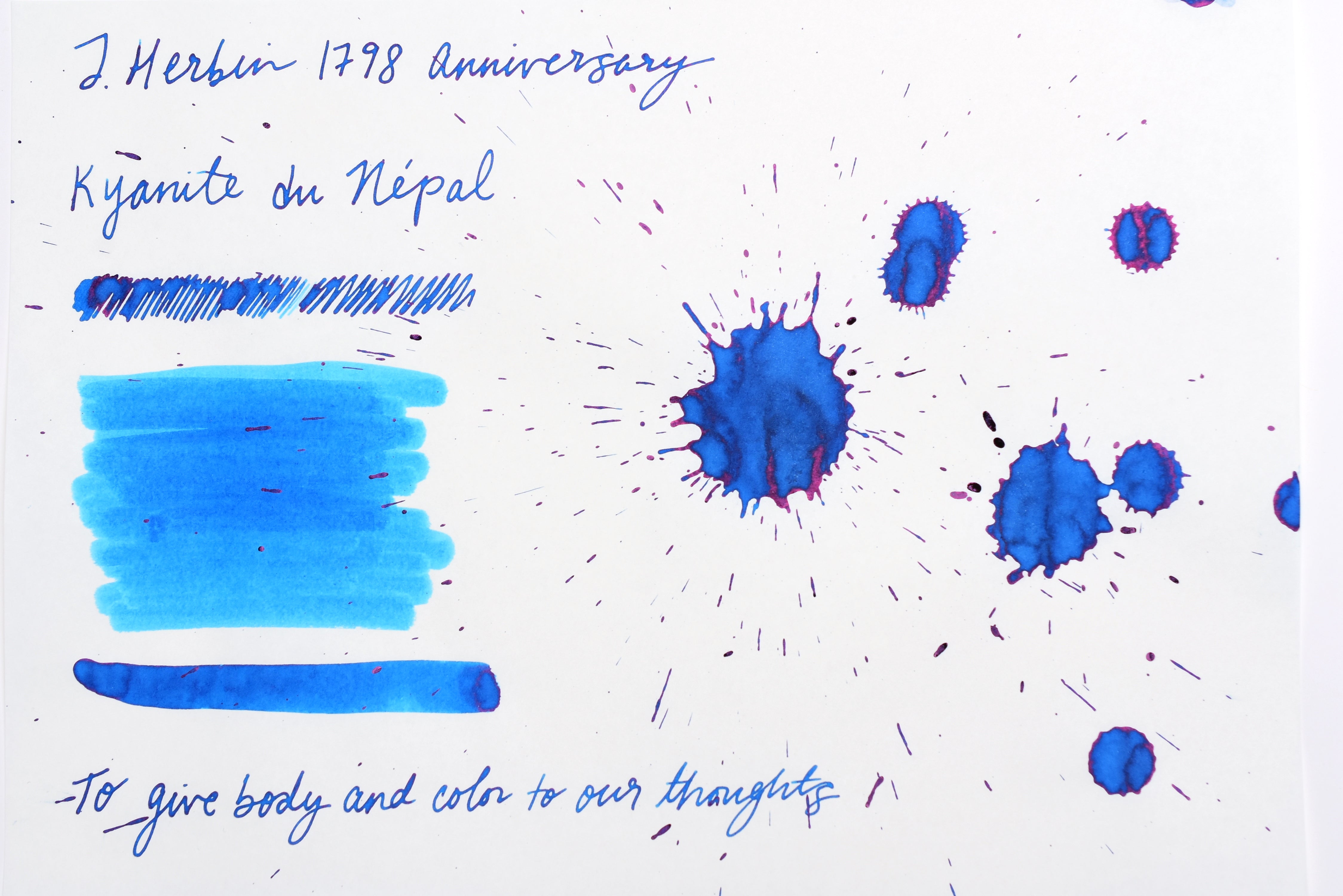 J. Herbin - 1798 Kyanite du Népal  - 50mL bottled ink